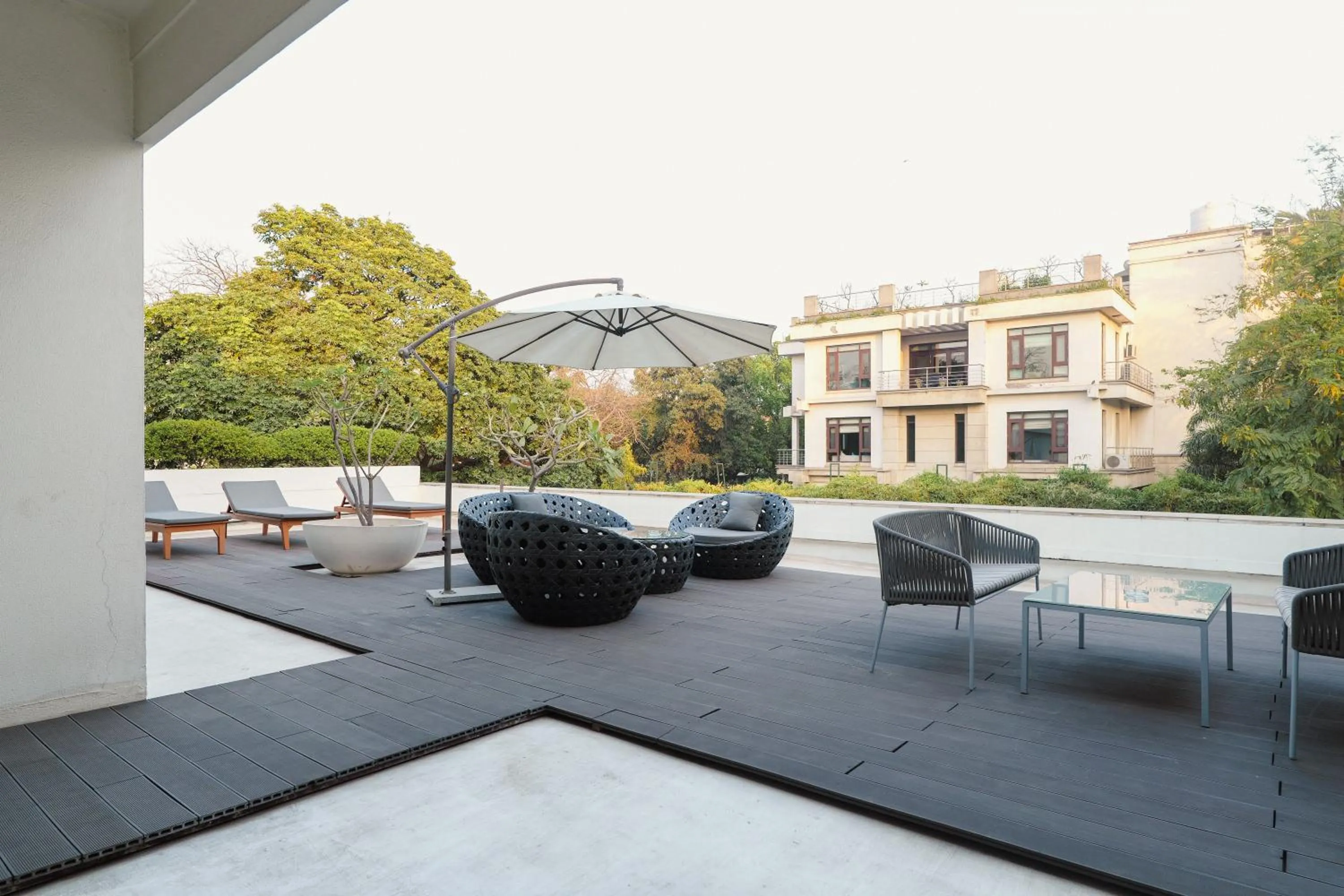 Balcony/Terrace in The Manor - New Delhi