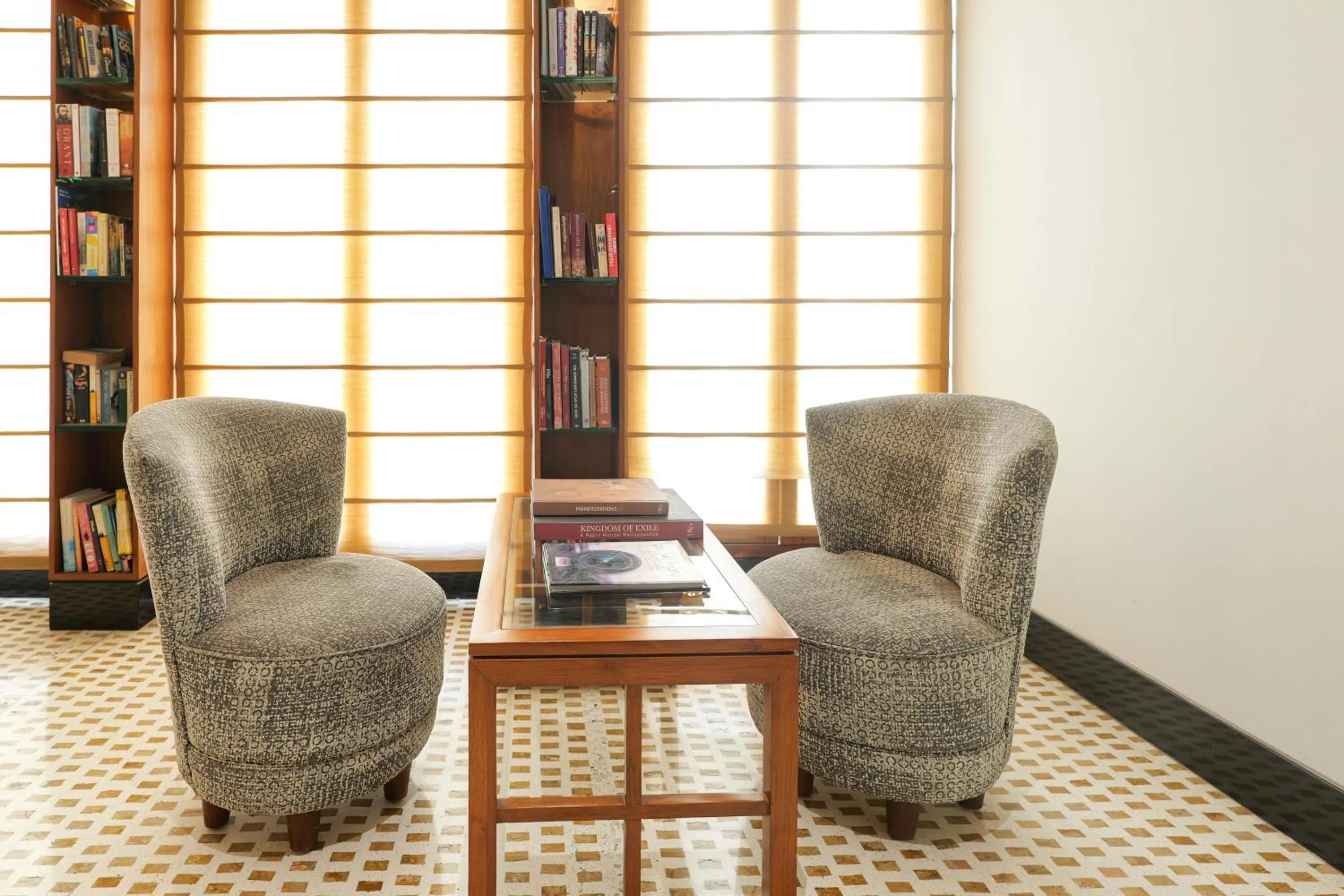 Seating area in The Manor - New Delhi
