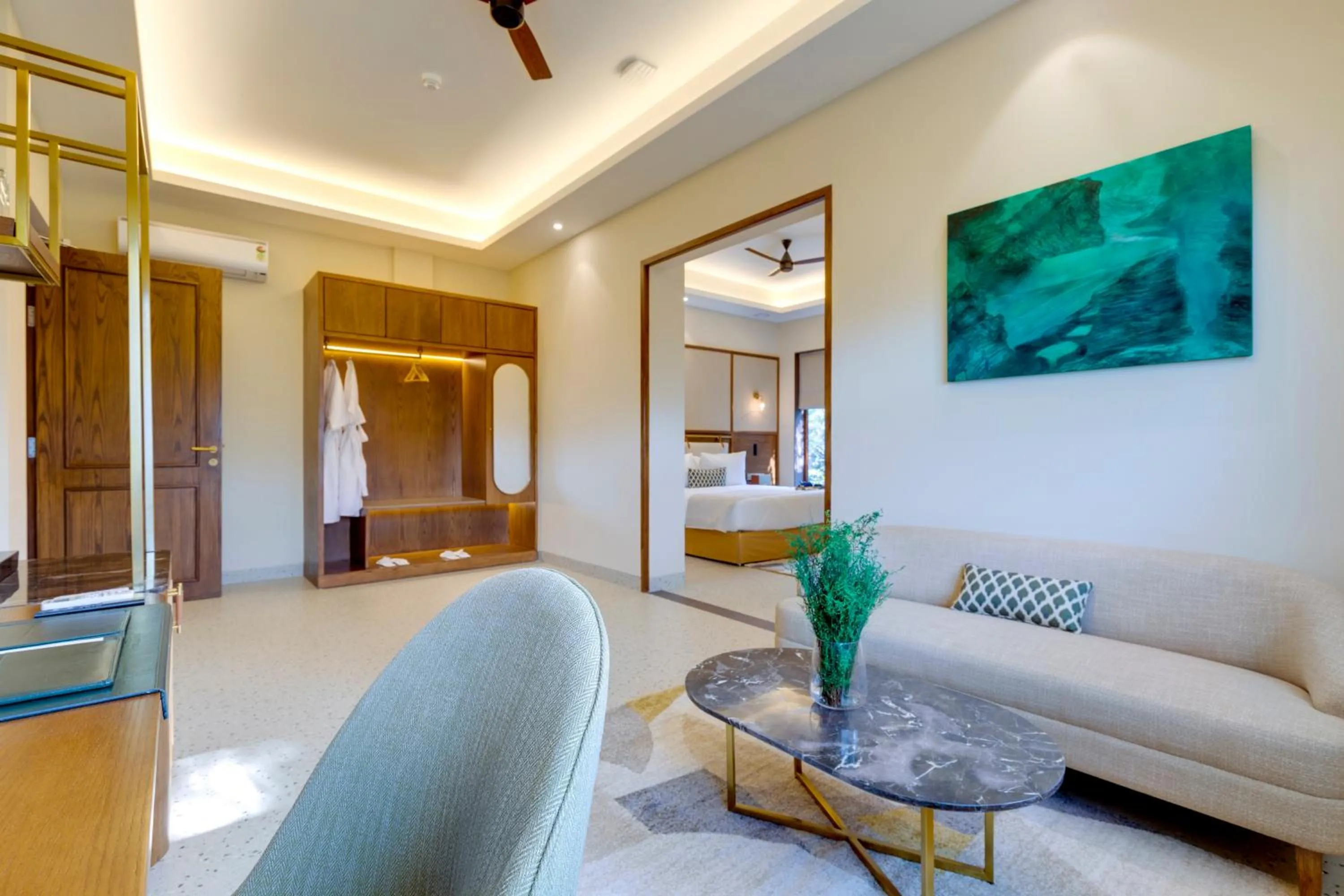 Bedroom in The Manor - New Delhi