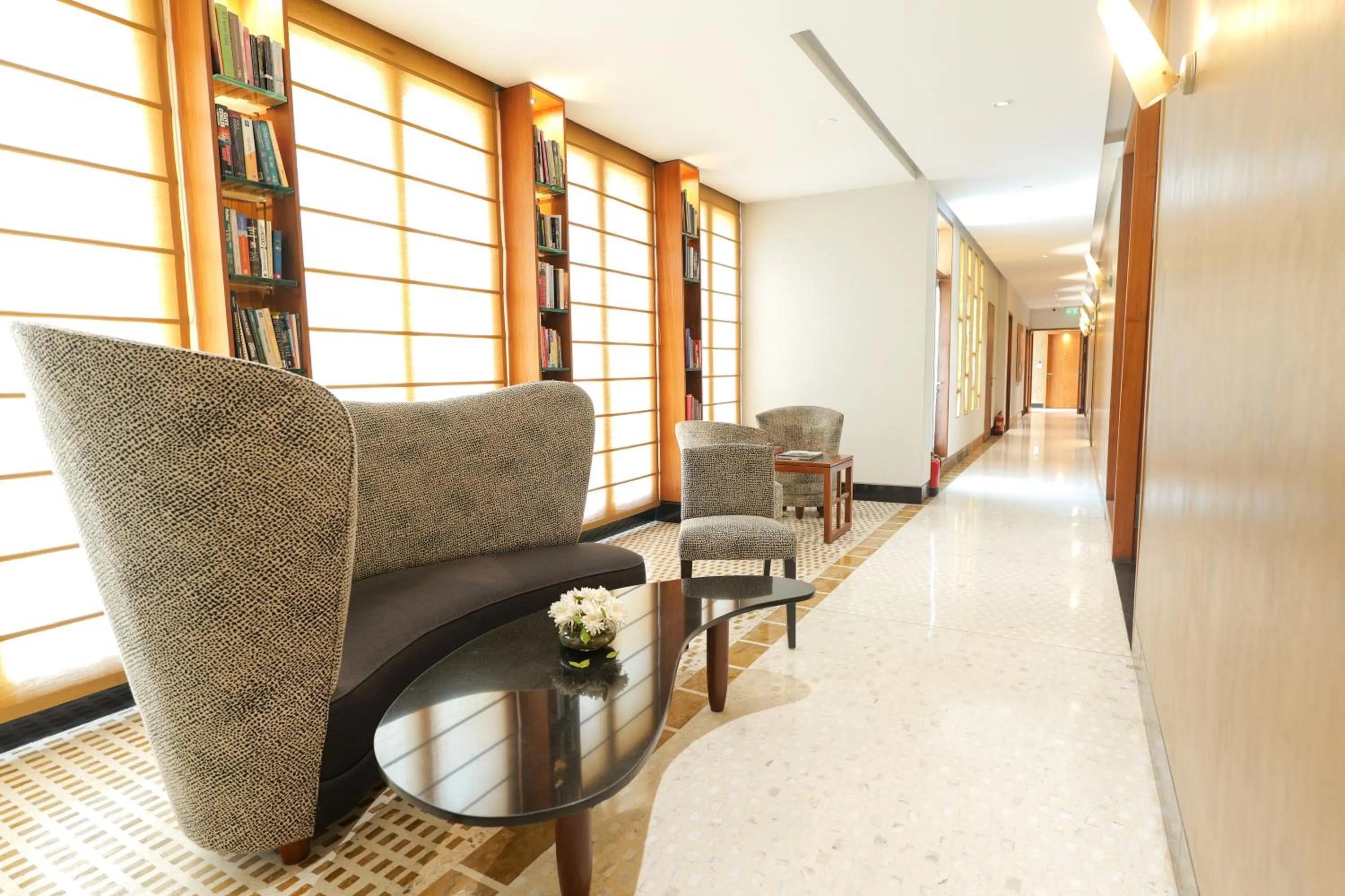 Seating area in The Manor - New Delhi