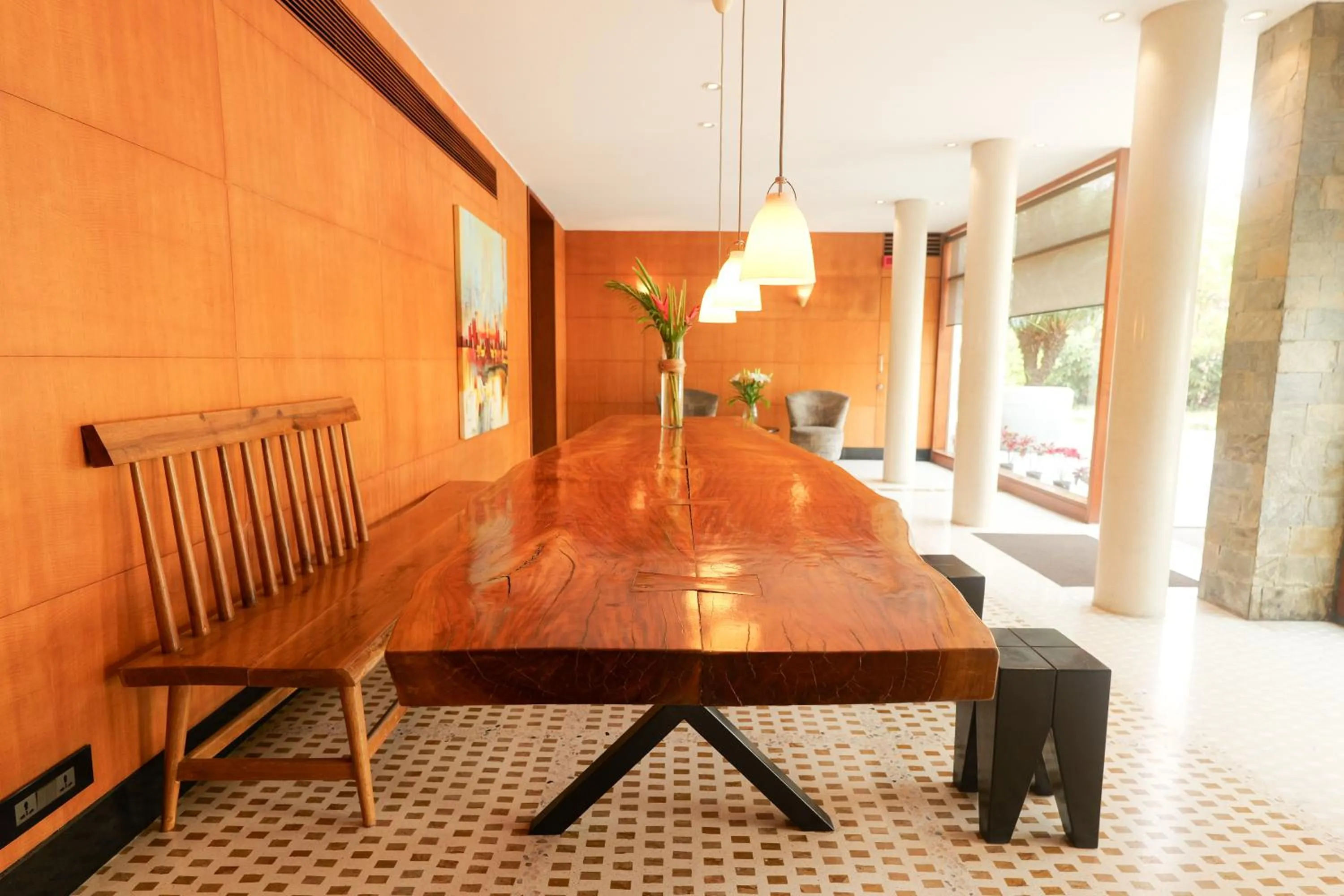 Lobby or reception in The Manor - New Delhi