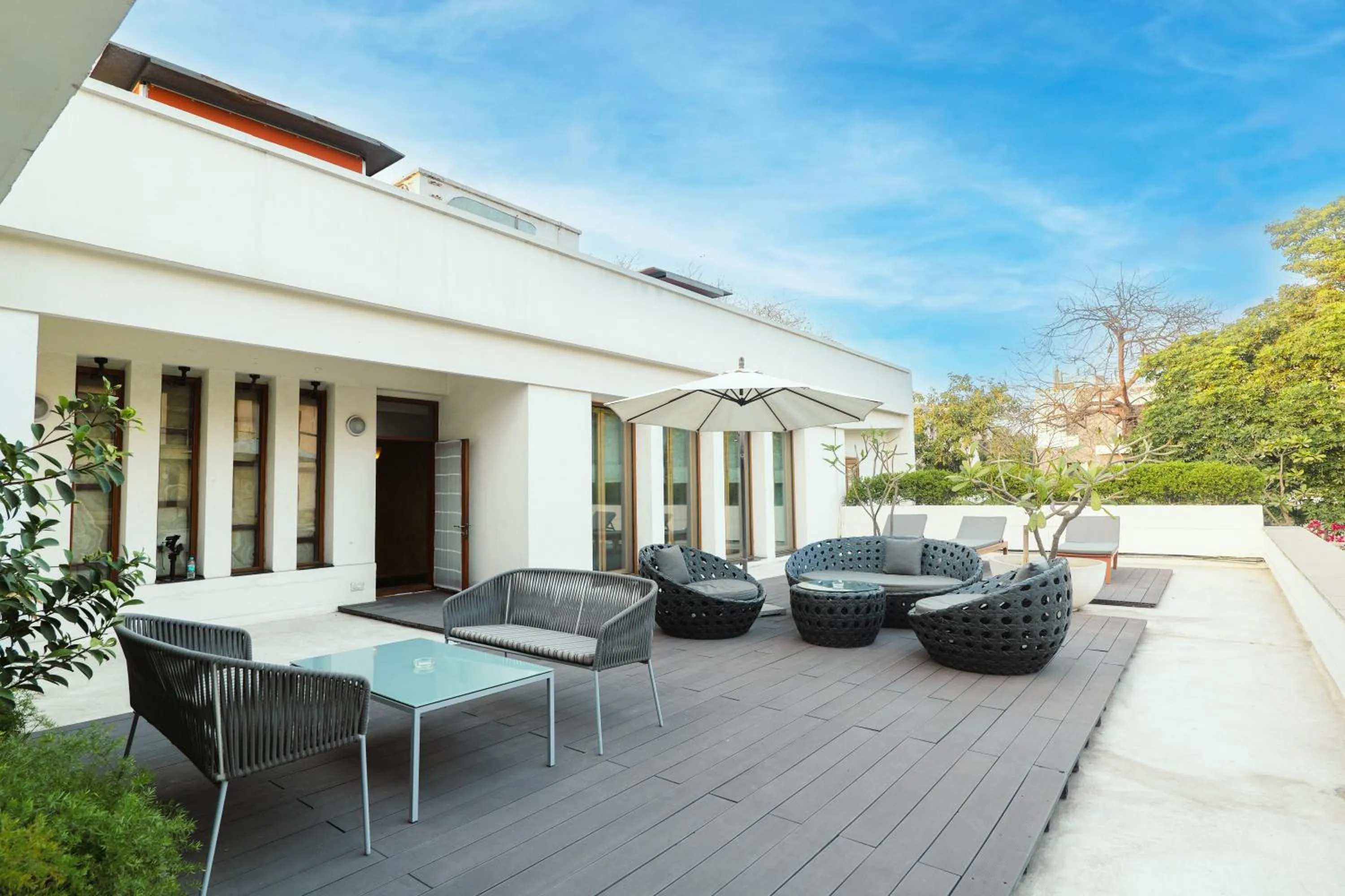 Balcony/Terrace in The Manor - New Delhi