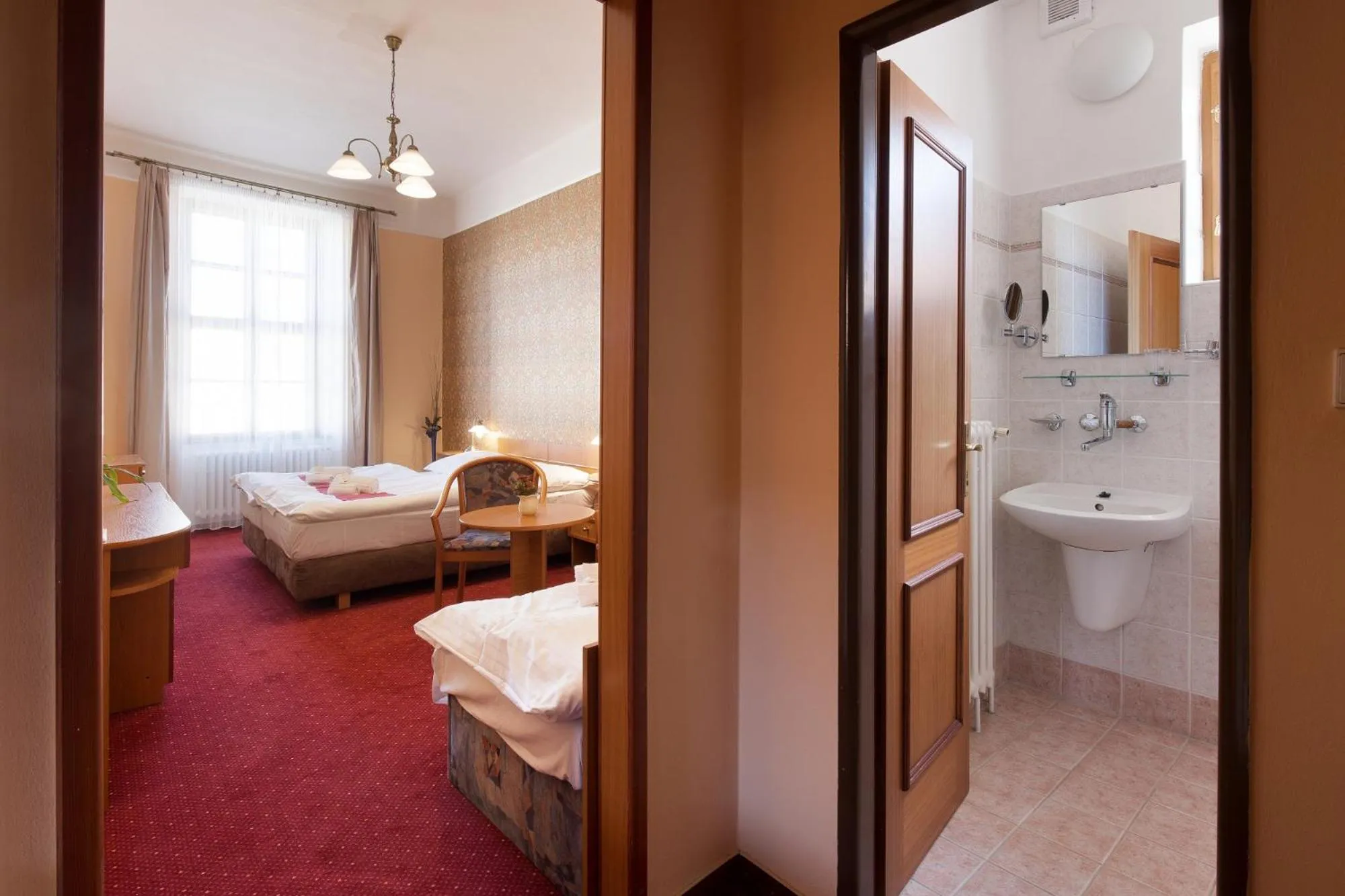 Photo of the whole room, Bed in Hotel U Černého orla