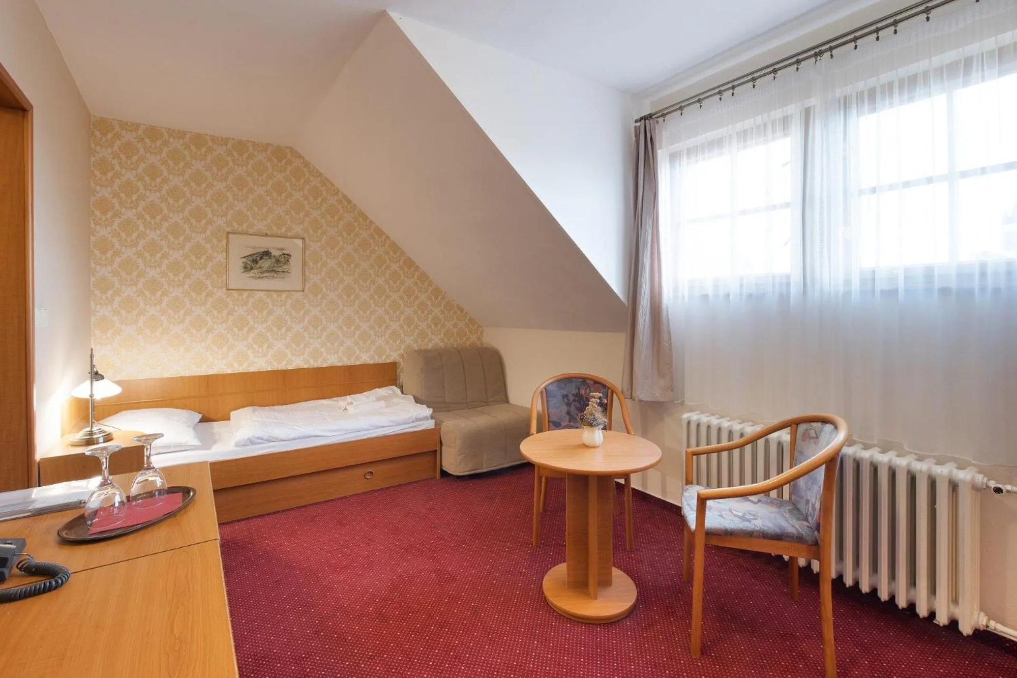 Photo of the whole room, Bed in Hotel U Černého orla