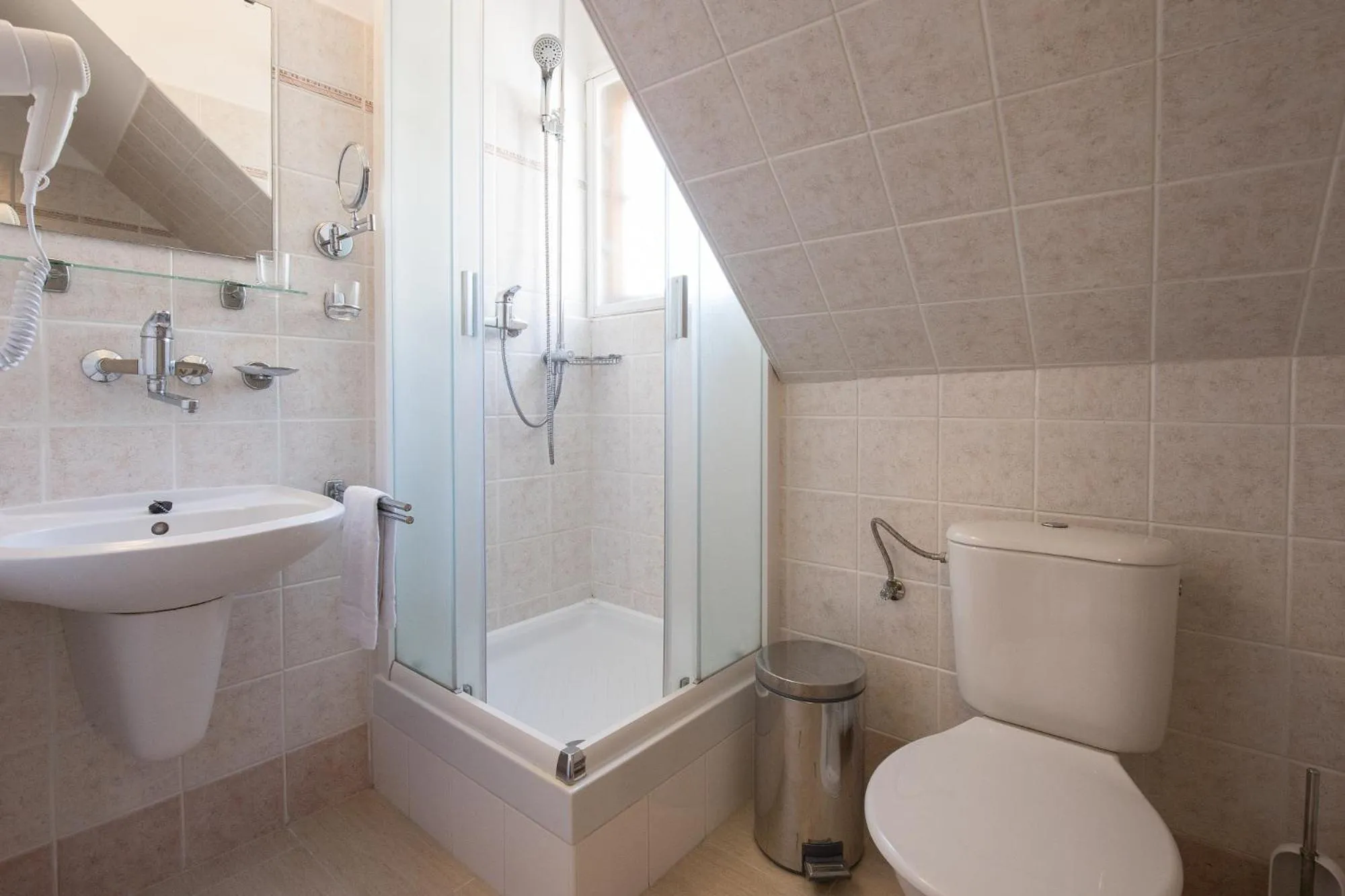 Bathroom in Hotel U Černého orla