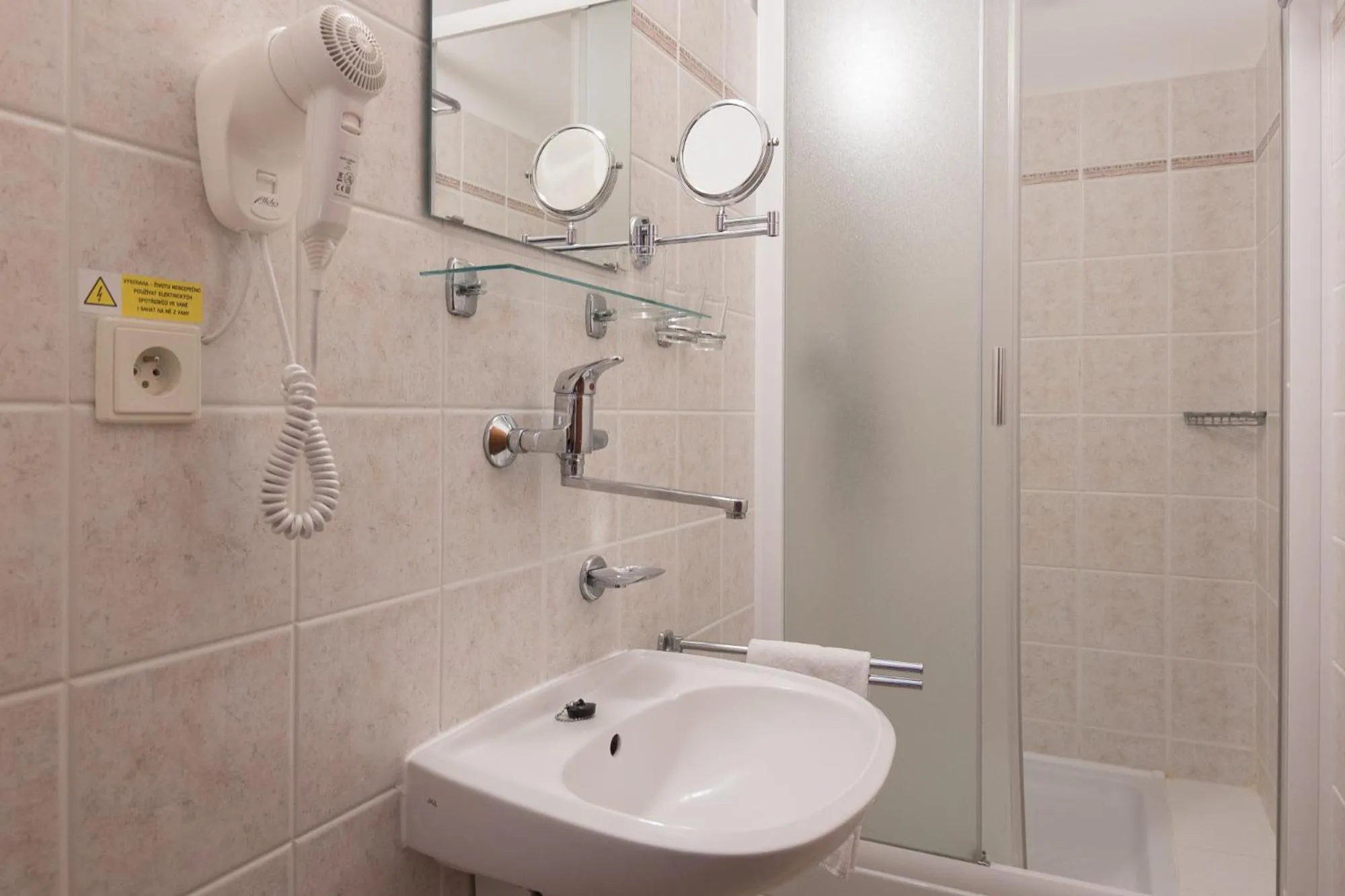 Bathroom in Hotel U Černého orla