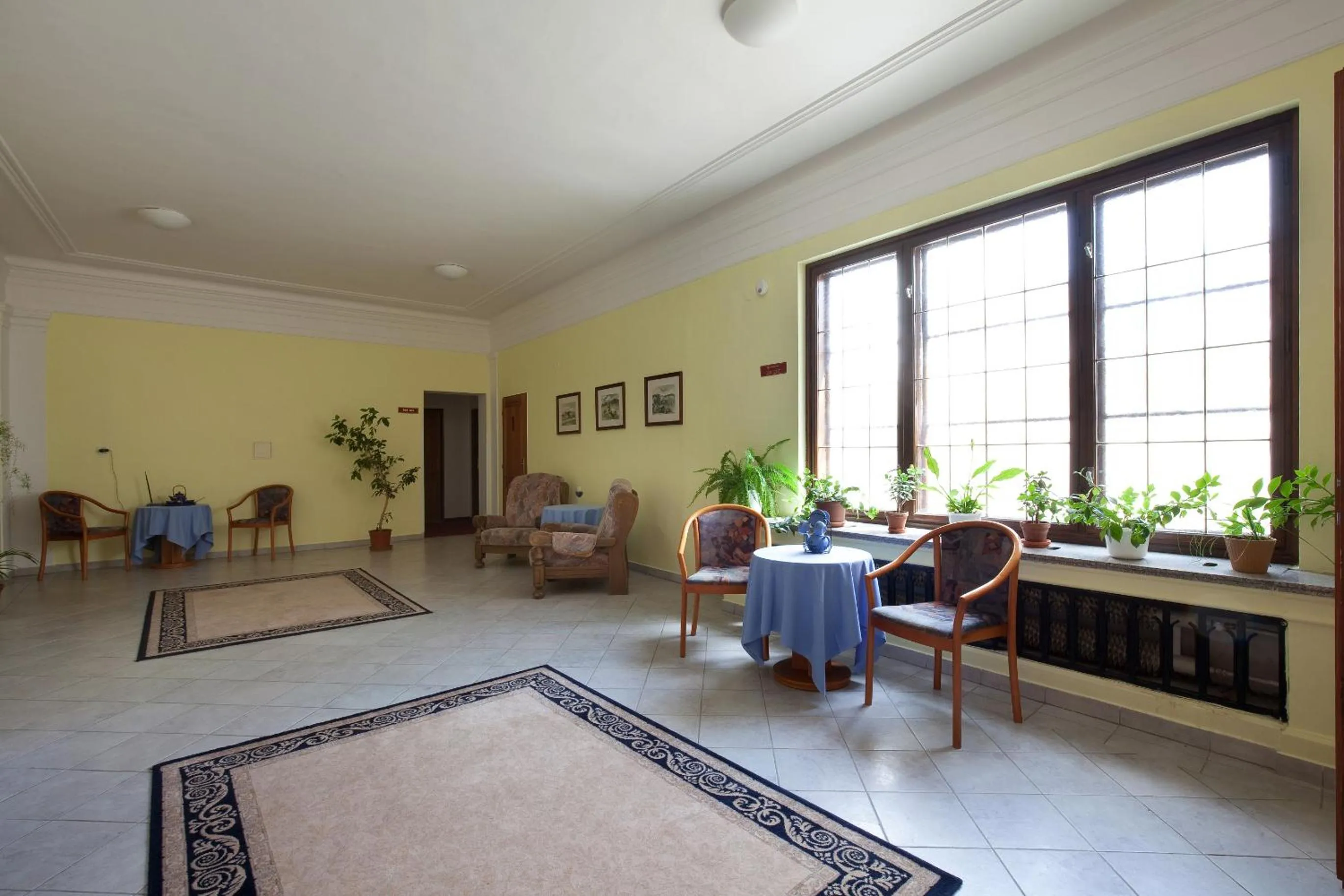 Decorative detail in Hotel U Černého orla