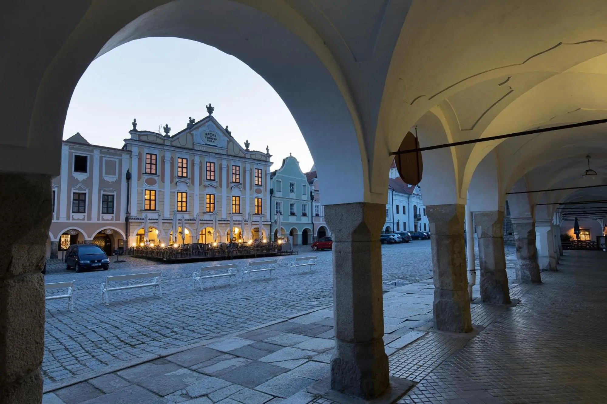 Property building in Hotel U Černého orla