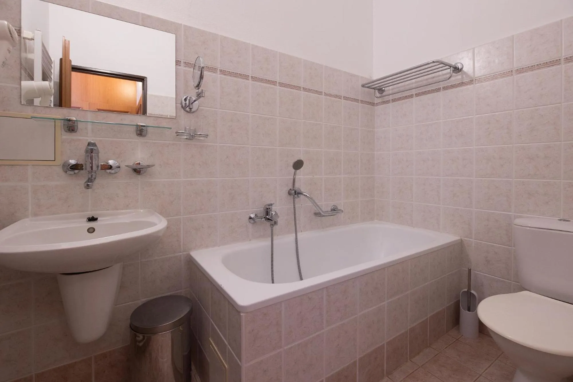 Bathroom in Hotel U Černého orla