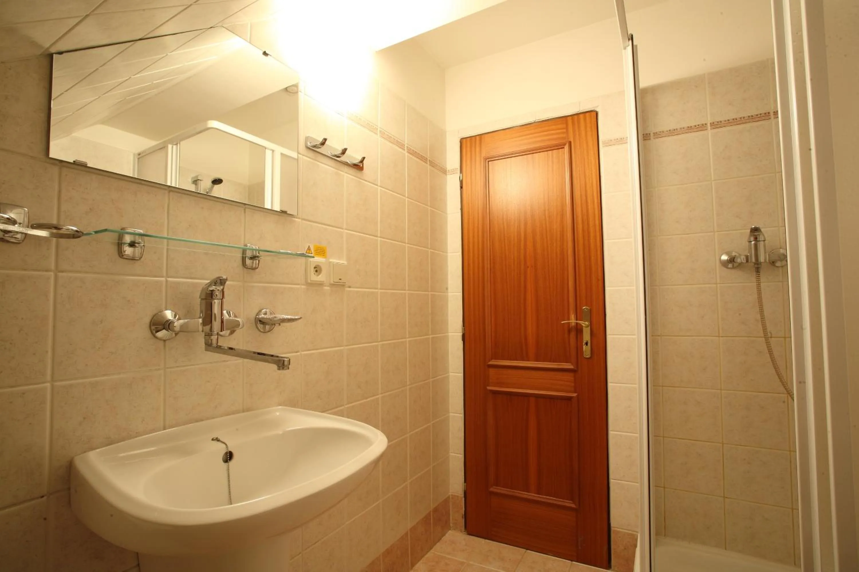 Bathroom in Hotel U Černého orla