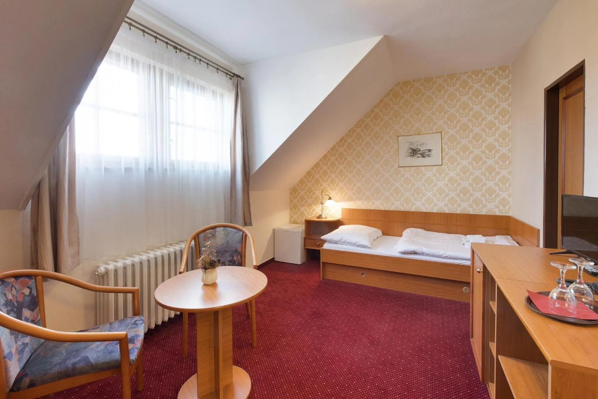 Photo of the whole room, Bed in Hotel U Černého orla