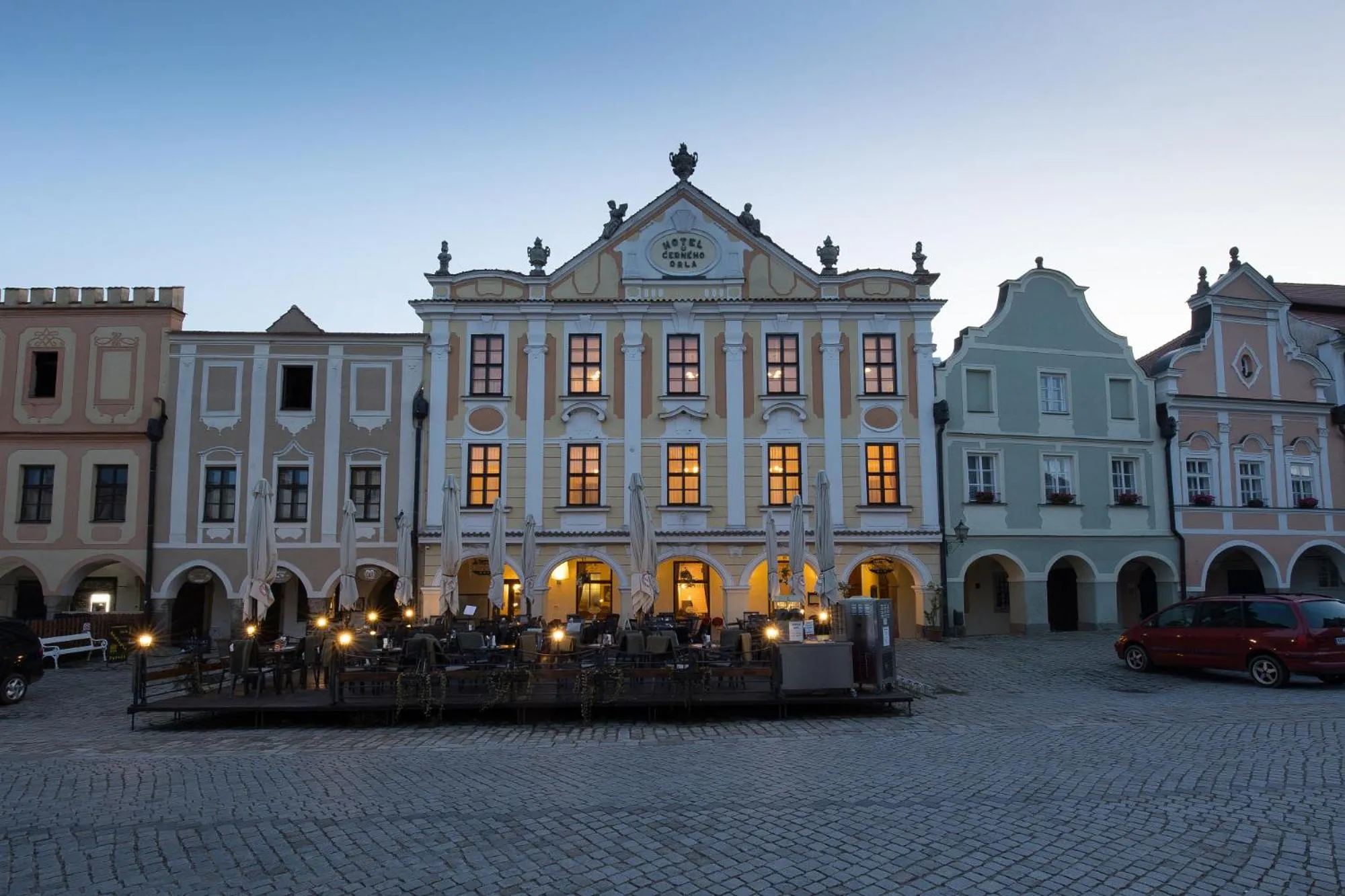 Property building in Hotel U Černého orla