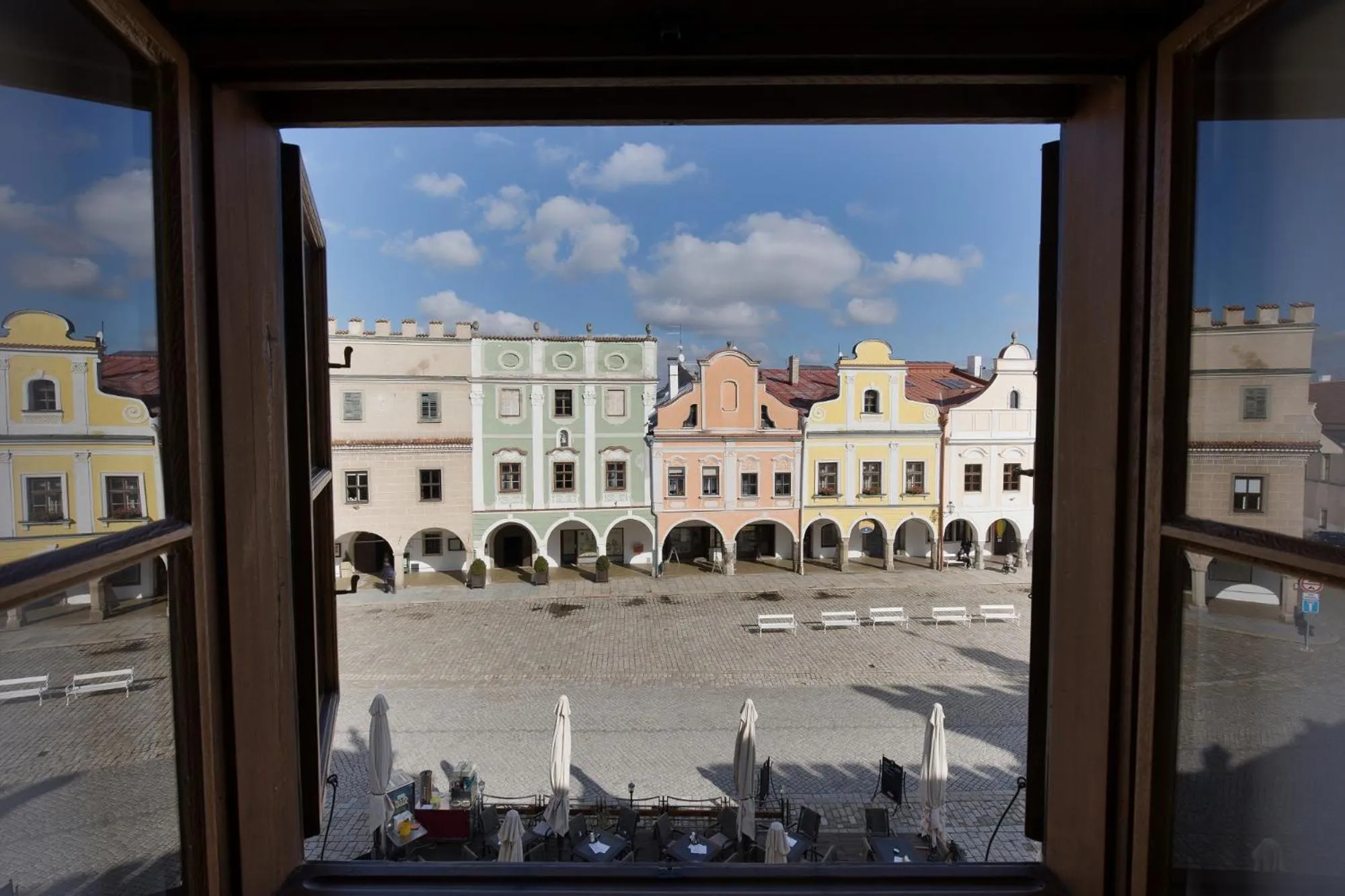 City view in Hotel U Černého orla