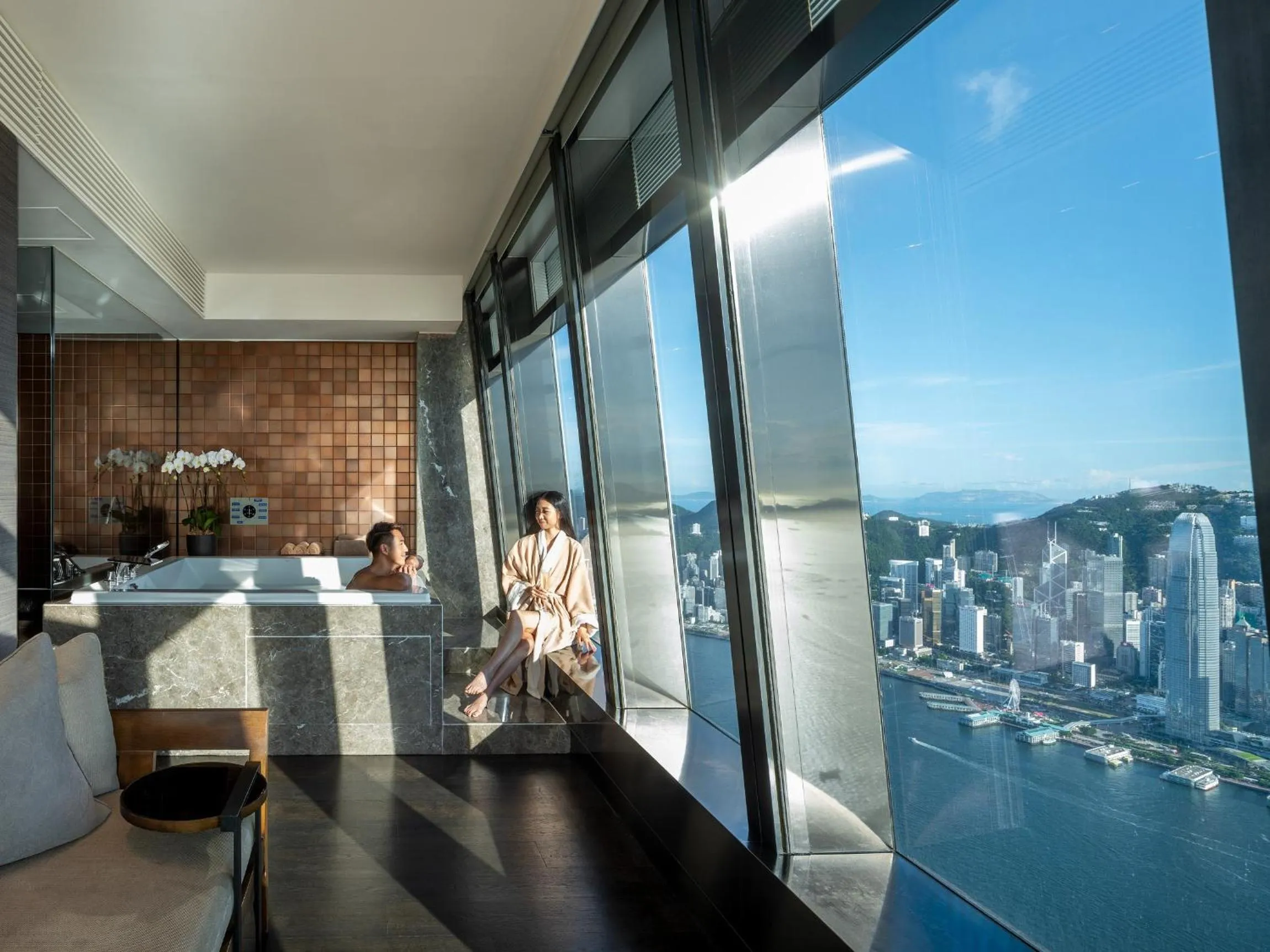 Spa and wellness centre/facilities in The Ritz-Carlton, Hong Kong