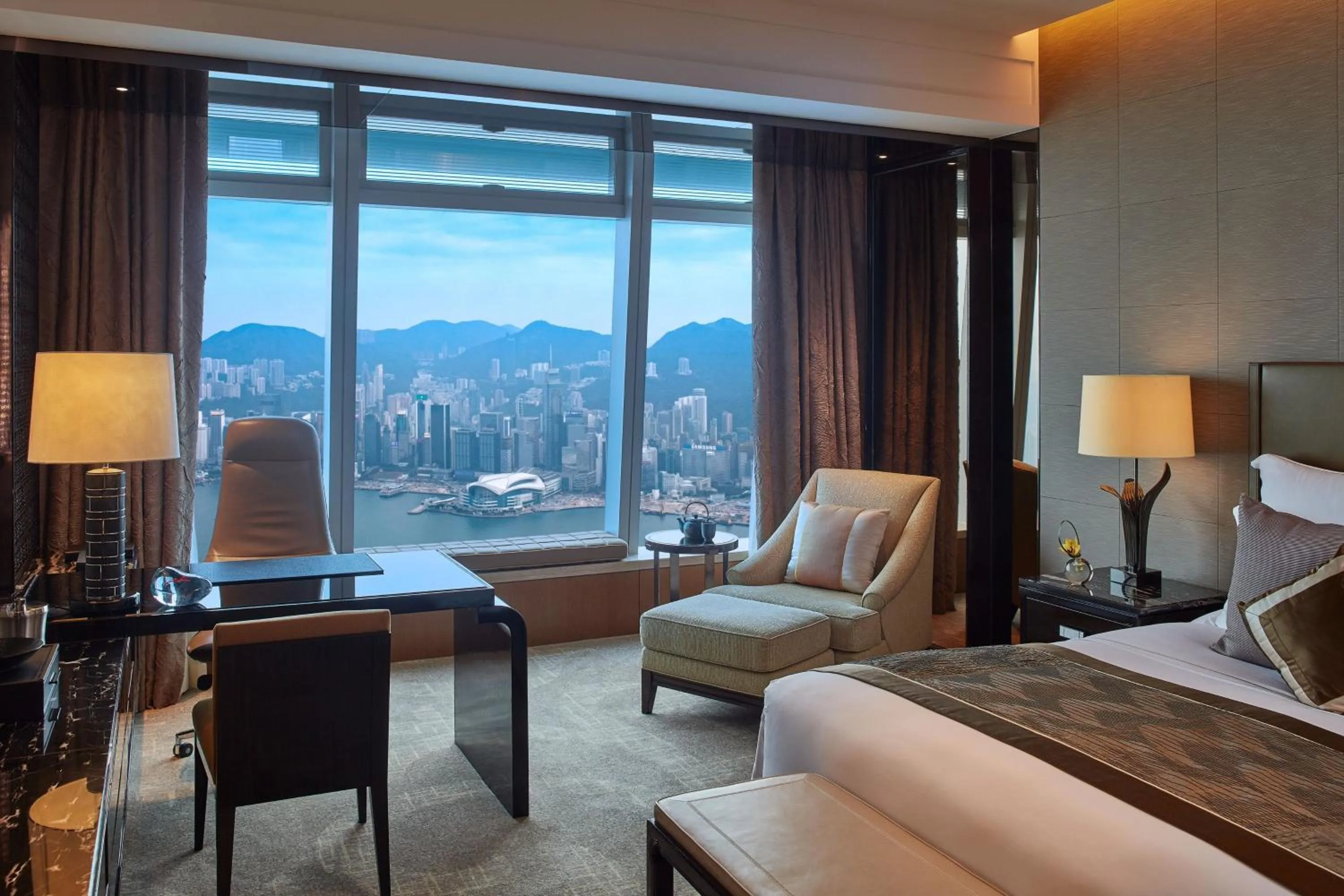 Photo of the whole room in The Ritz-Carlton, Hong Kong