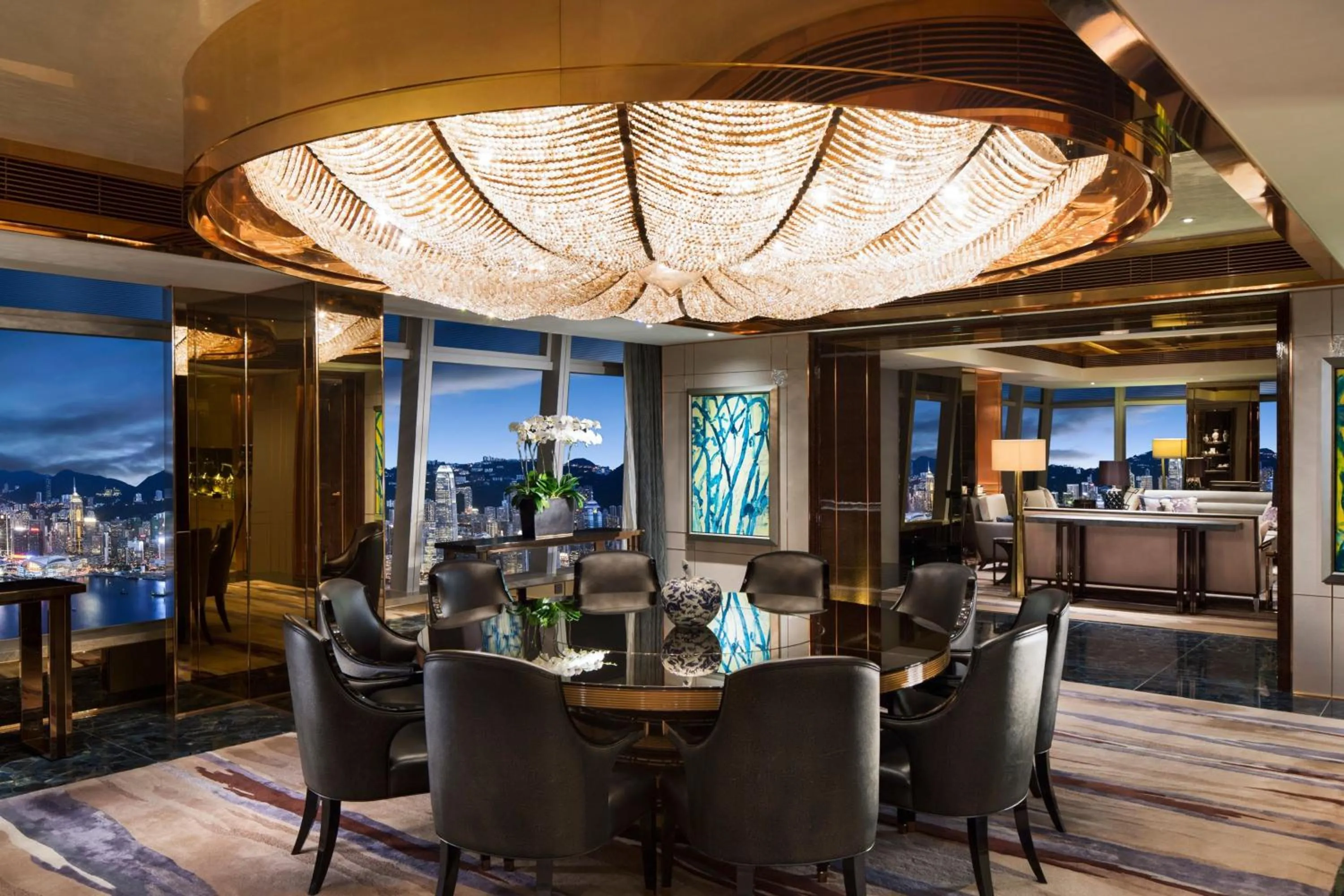 Photo of the whole room in The Ritz-Carlton, Hong Kong