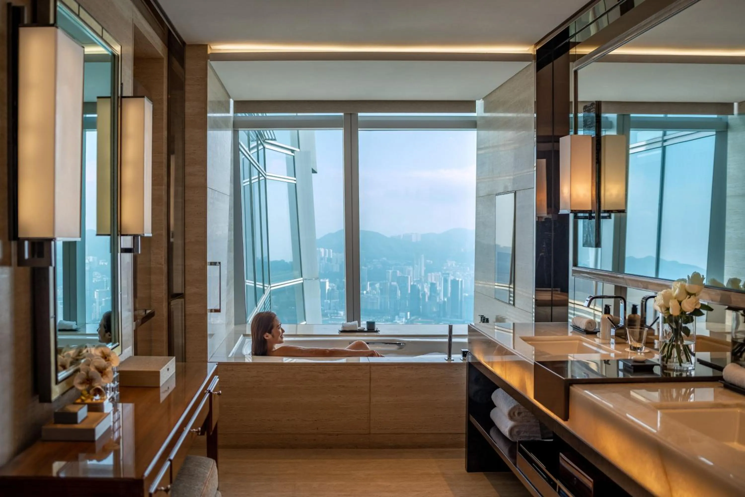Photo of the whole room in The Ritz-Carlton, Hong Kong