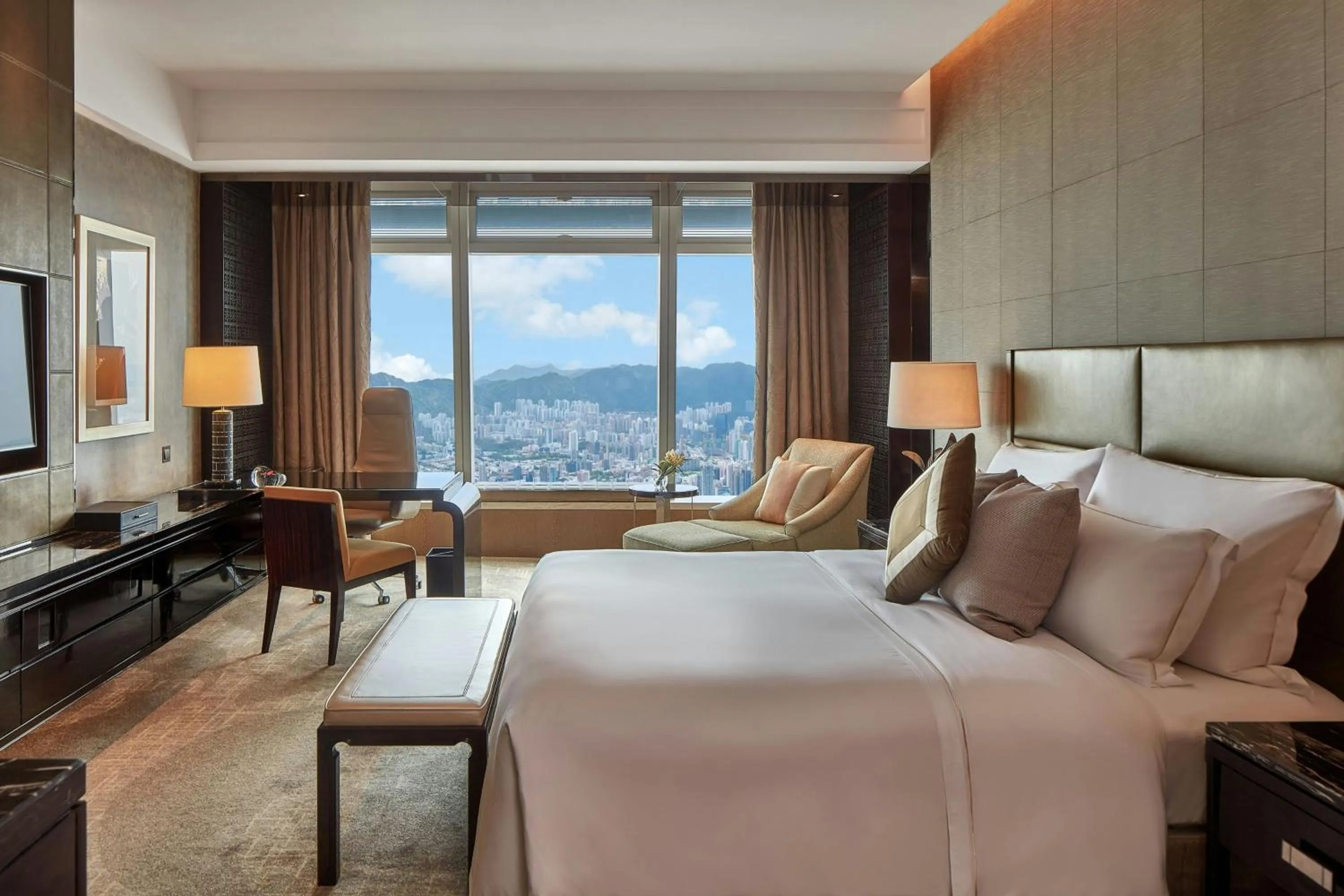 Photo of the whole room in The Ritz-Carlton, Hong Kong