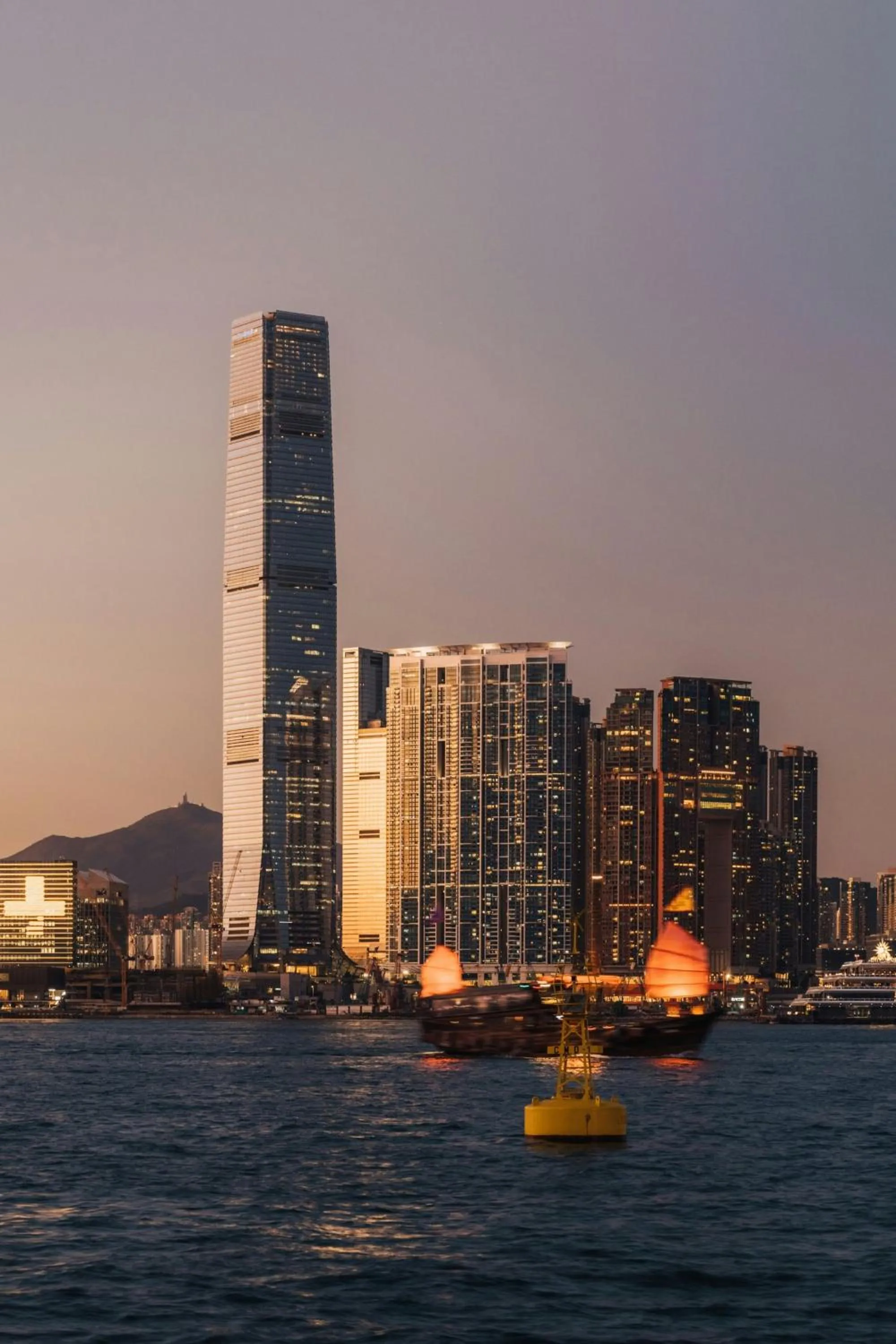 Property building in The Ritz-Carlton, Hong Kong