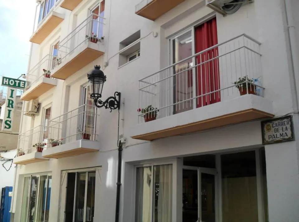 Property building in Hotel Iris