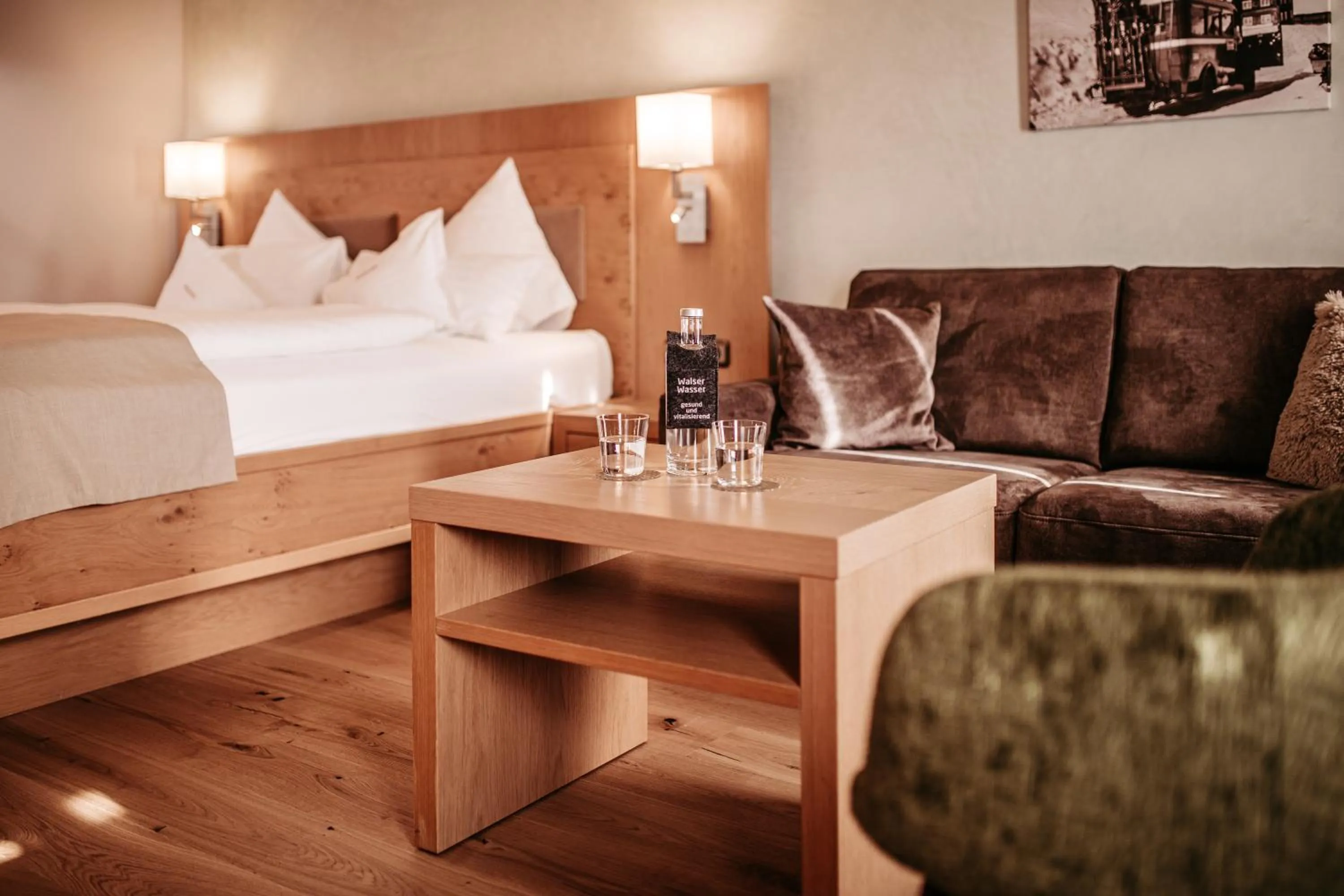 Bed in Hotel Birkenhöhe