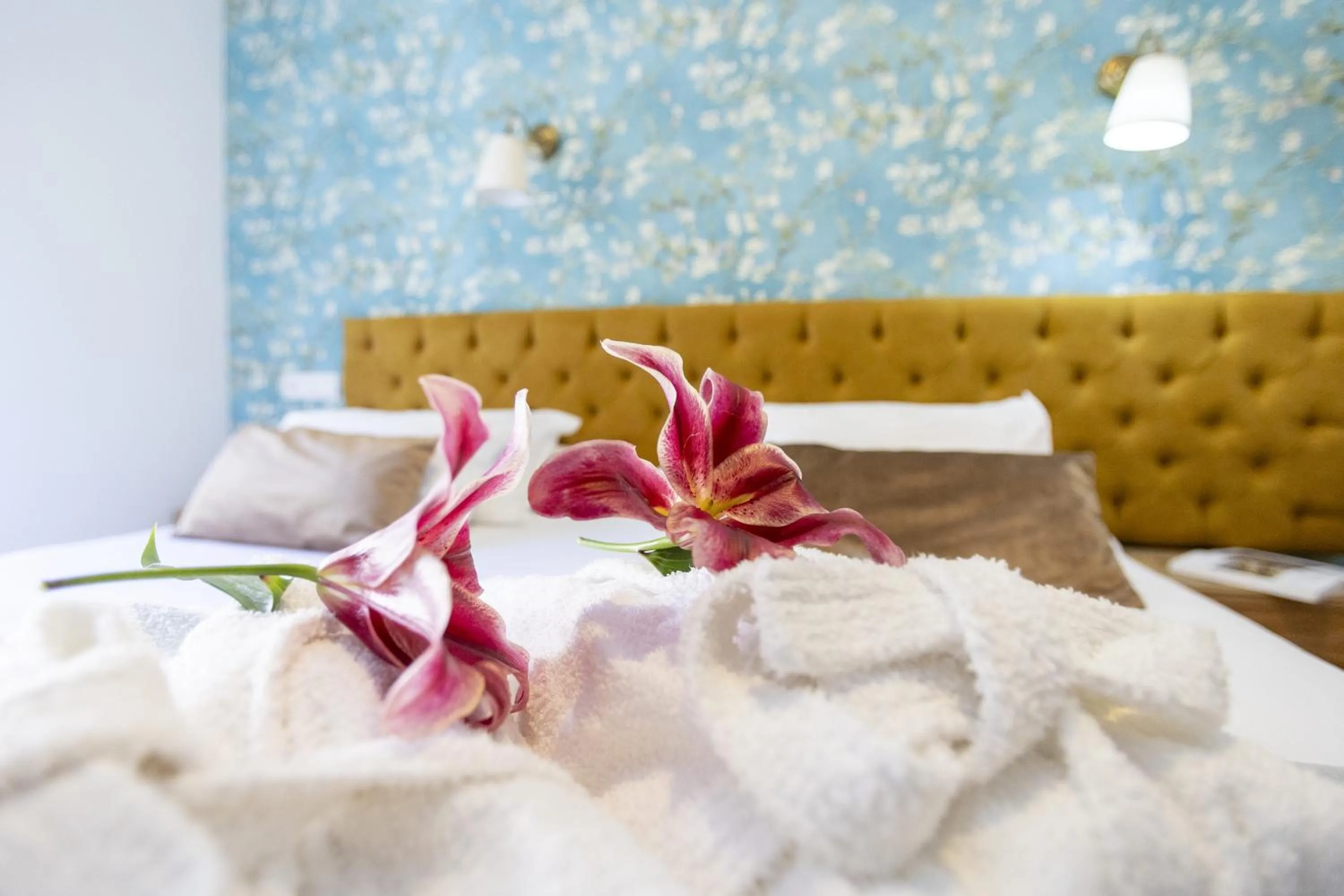 Decorative detail, Bed in Hispano Gran Vía