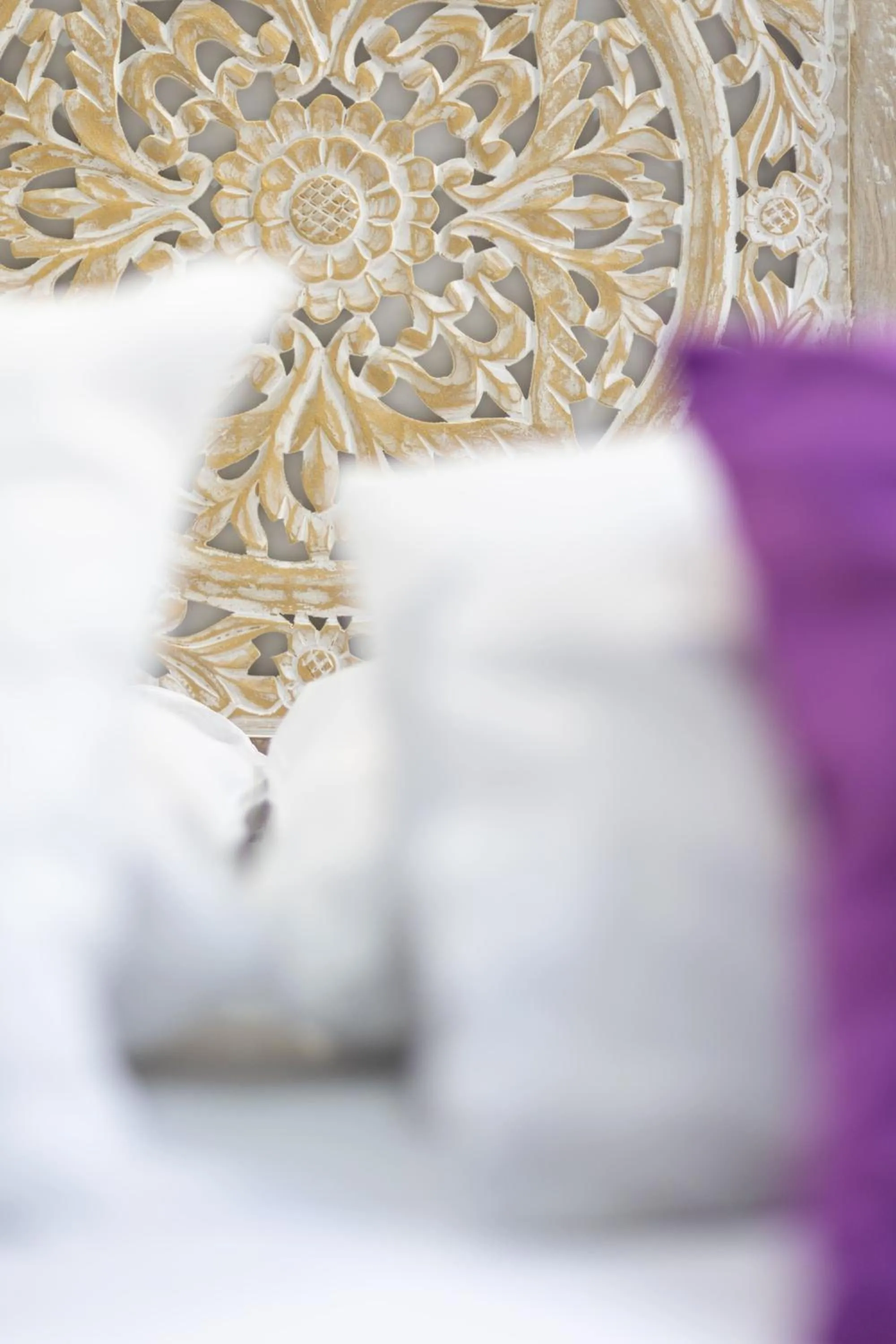 Decorative detail, Bed in Hispano Gran Vía