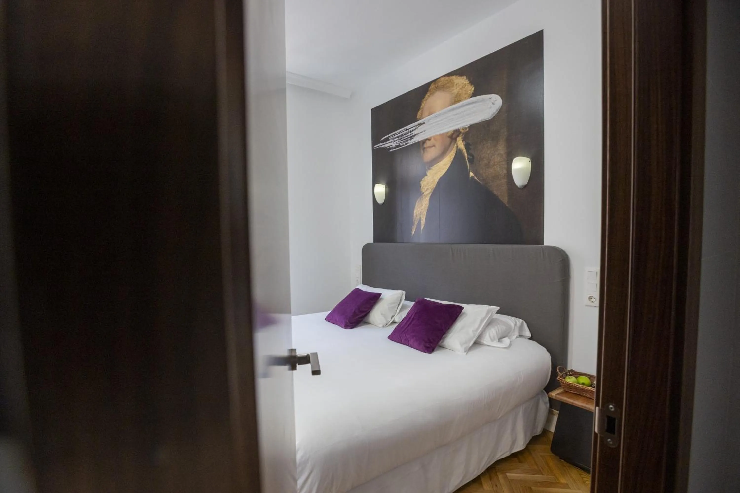 Bedroom, Bed in Hispano Gran Vía