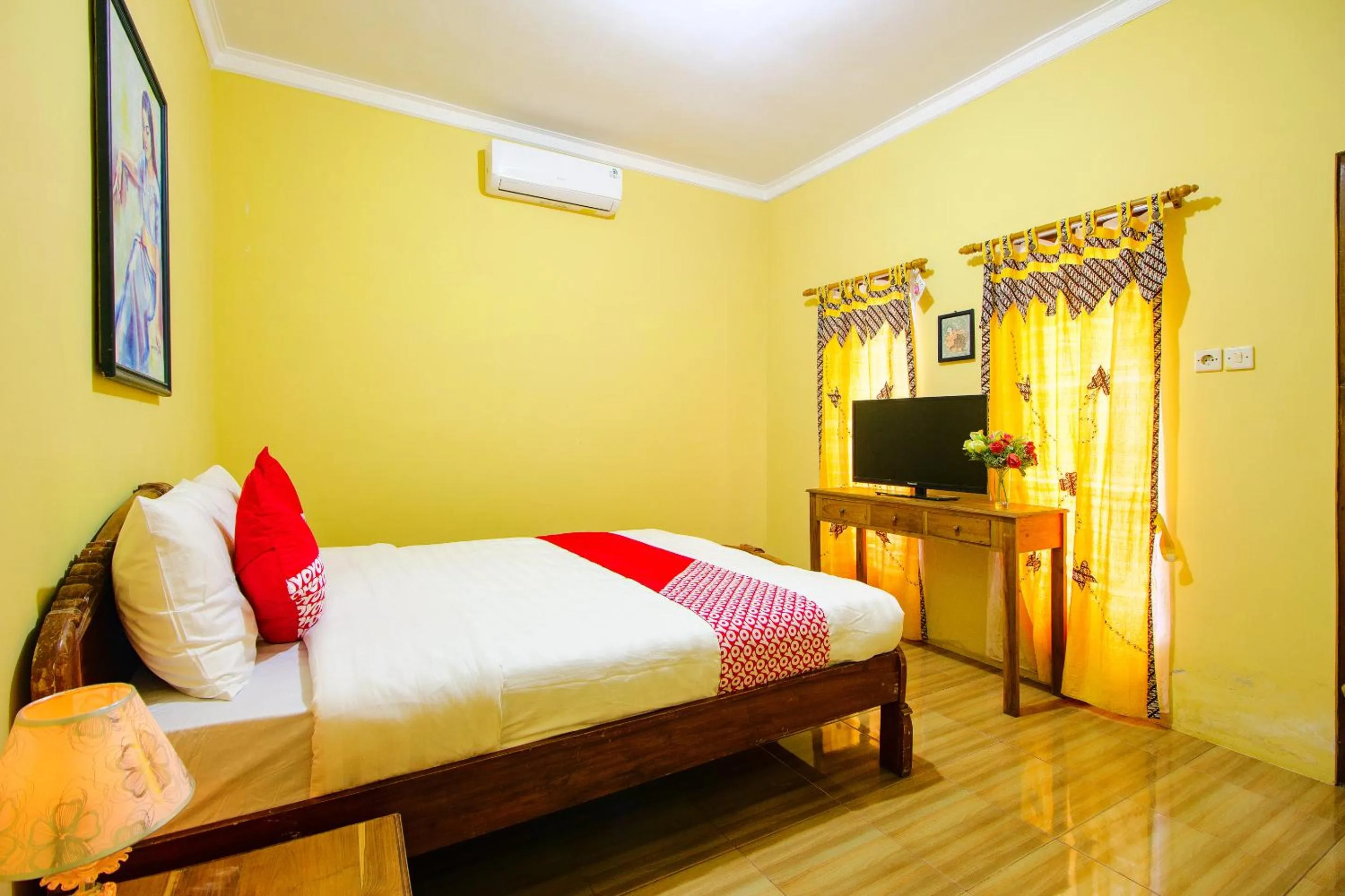 Bedroom in Hotel O Opak Village Bed & Breakfast