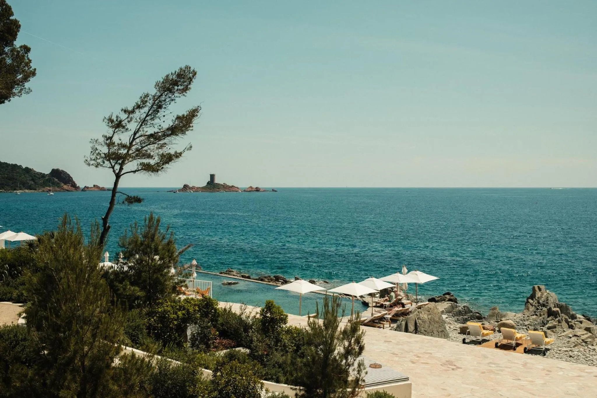 Property building in Les Roches Rouges, a Beaumier hotel