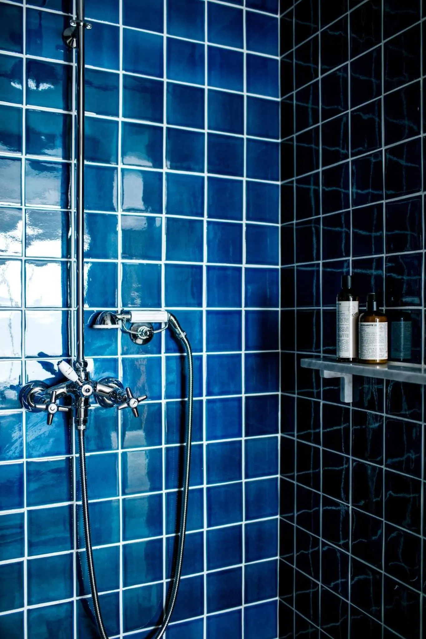 Bathroom in Les Roches Rouges, a Beaumier hotel