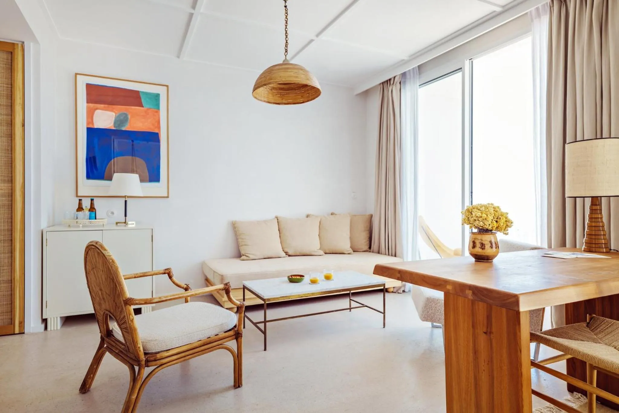 Bedroom in Les Roches Rouges, a Beaumier hotel