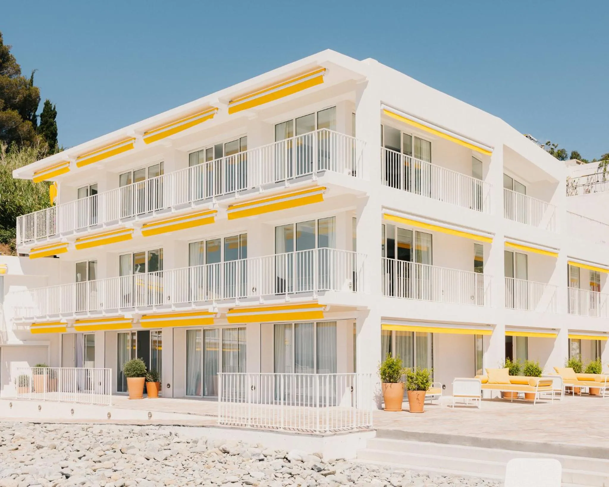 Property building in Les Roches Rouges, a Beaumier hotel