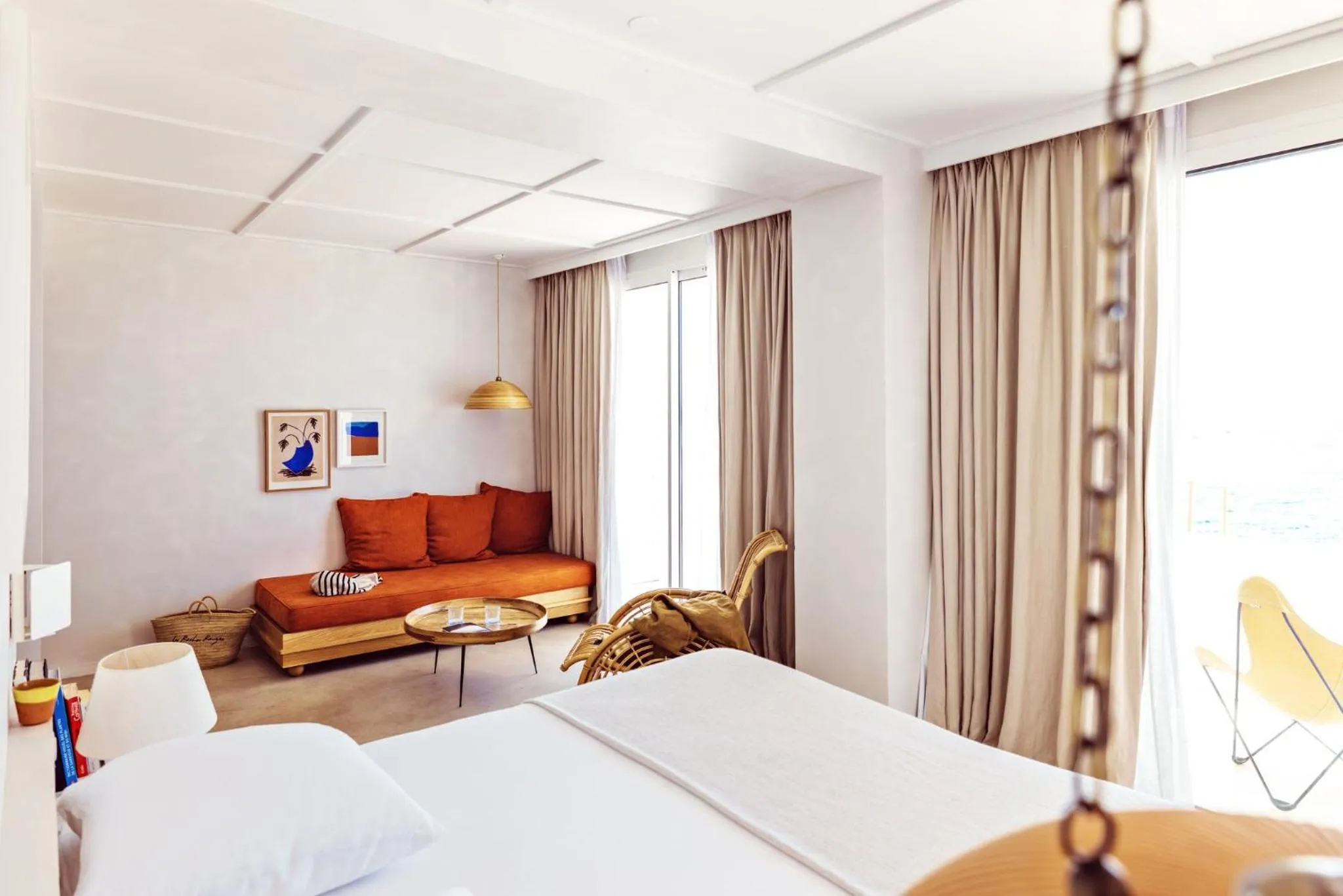 Photo of the whole room, Bed in Les Roches Rouges, a Beaumier hotel