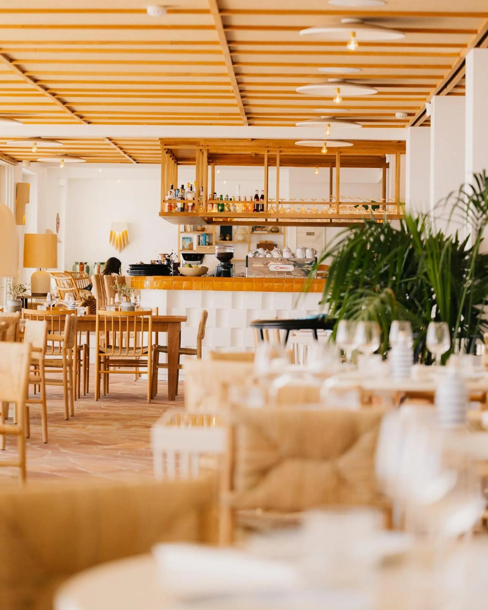 Restaurant/places to eat in Les Roches Rouges, a Beaumier hotel