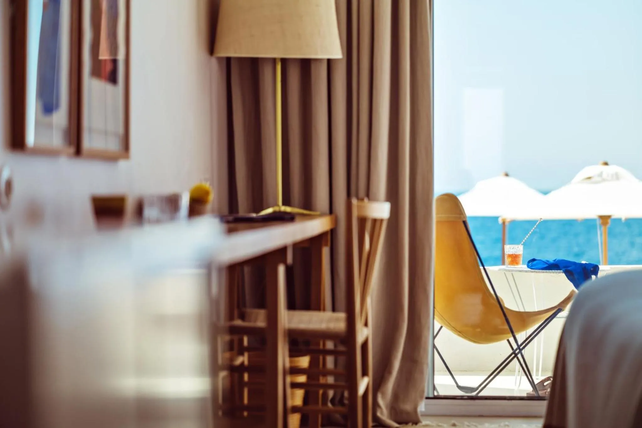 Bedroom in Les Roches Rouges, a Beaumier hotel