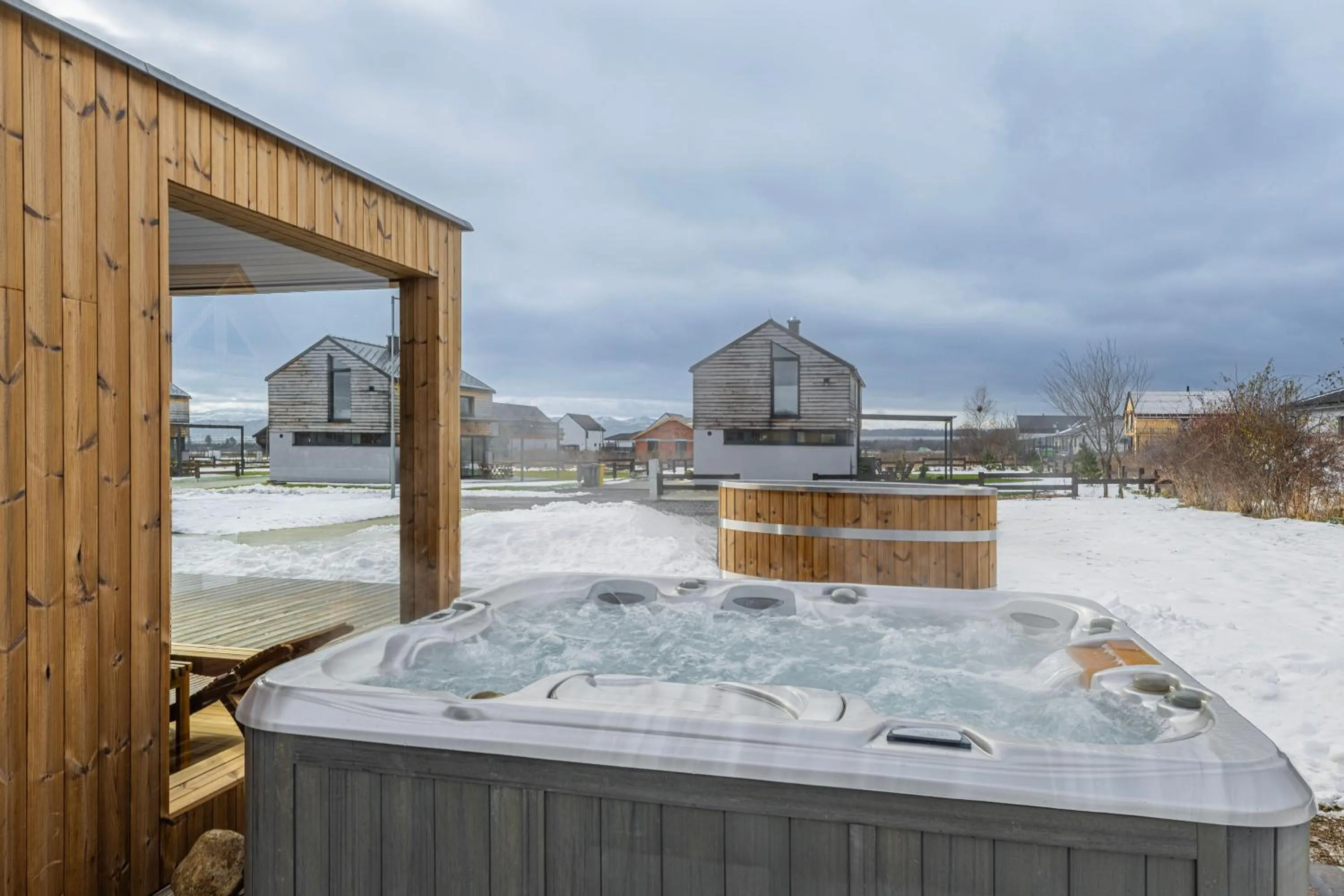 Hot Tub in Natur Resort