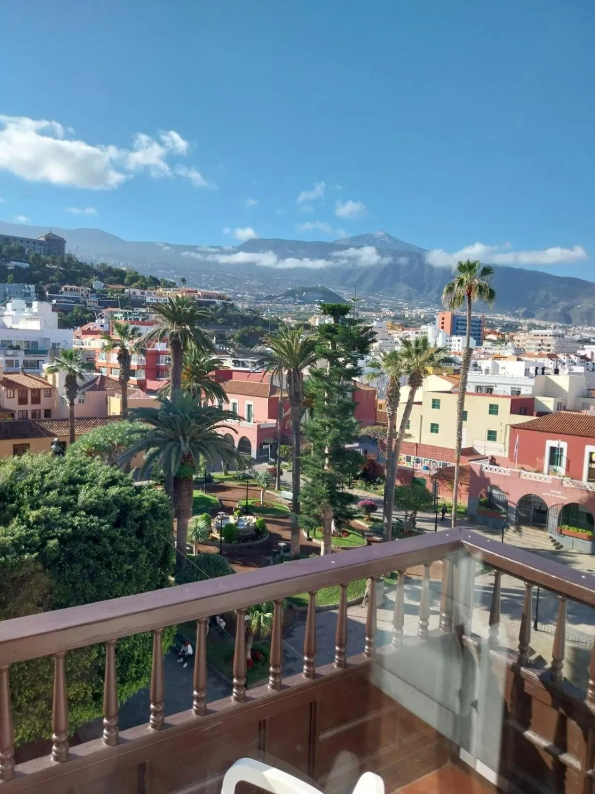 Mountain view in Hotel Monopol