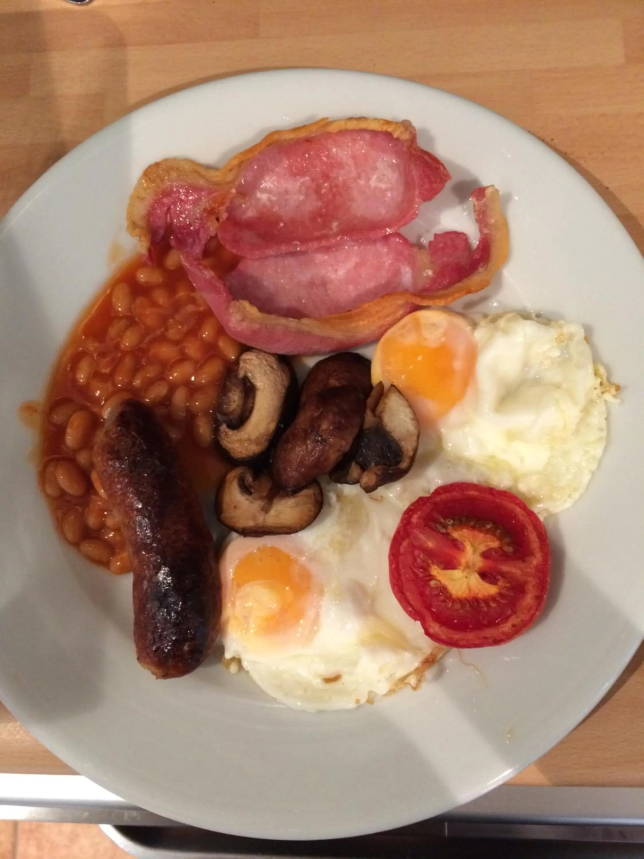 English/Irish breakfast in Acorn Guest House in Hull