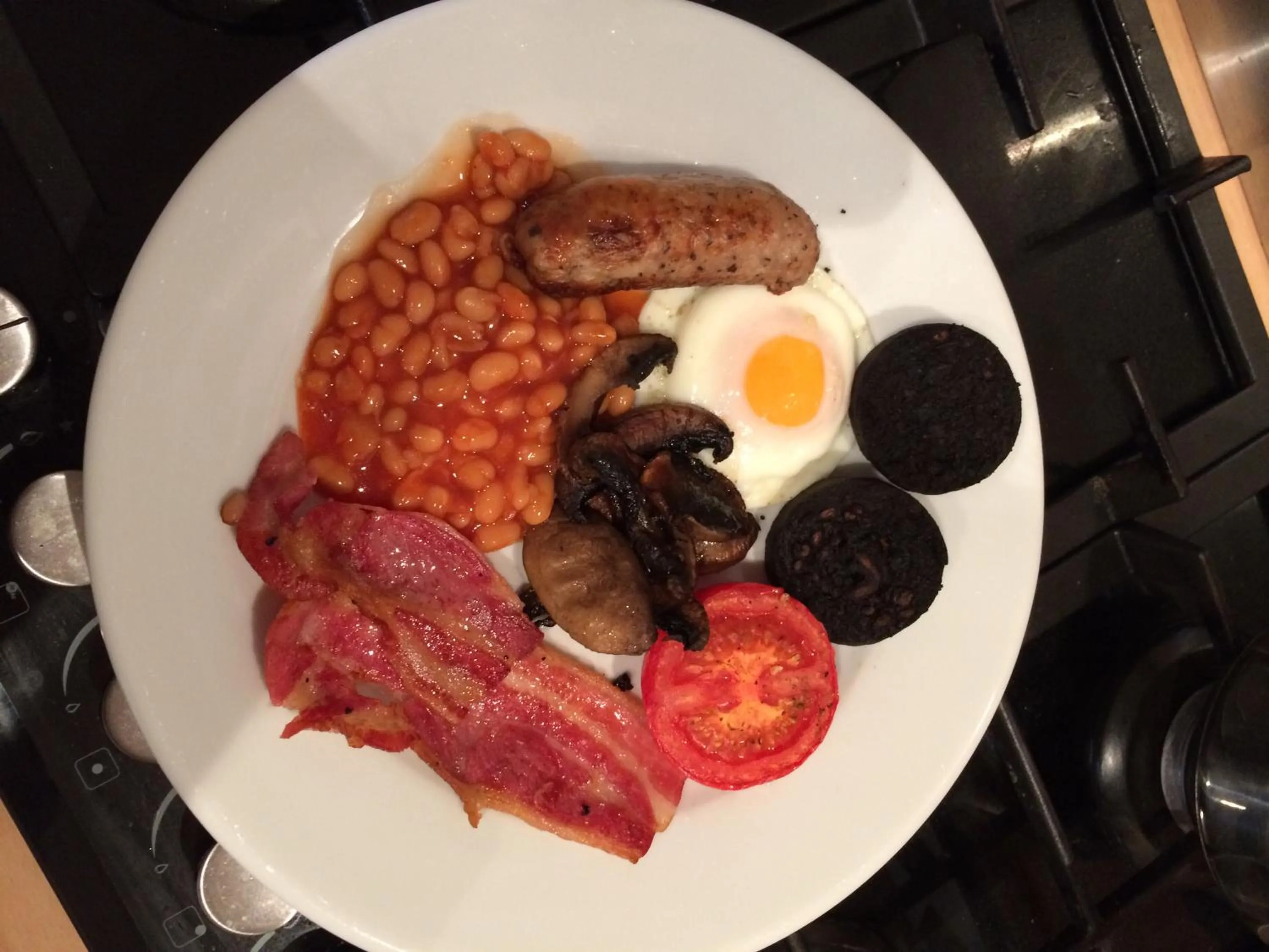 English/Irish breakfast in Acorn Guest House in Hull