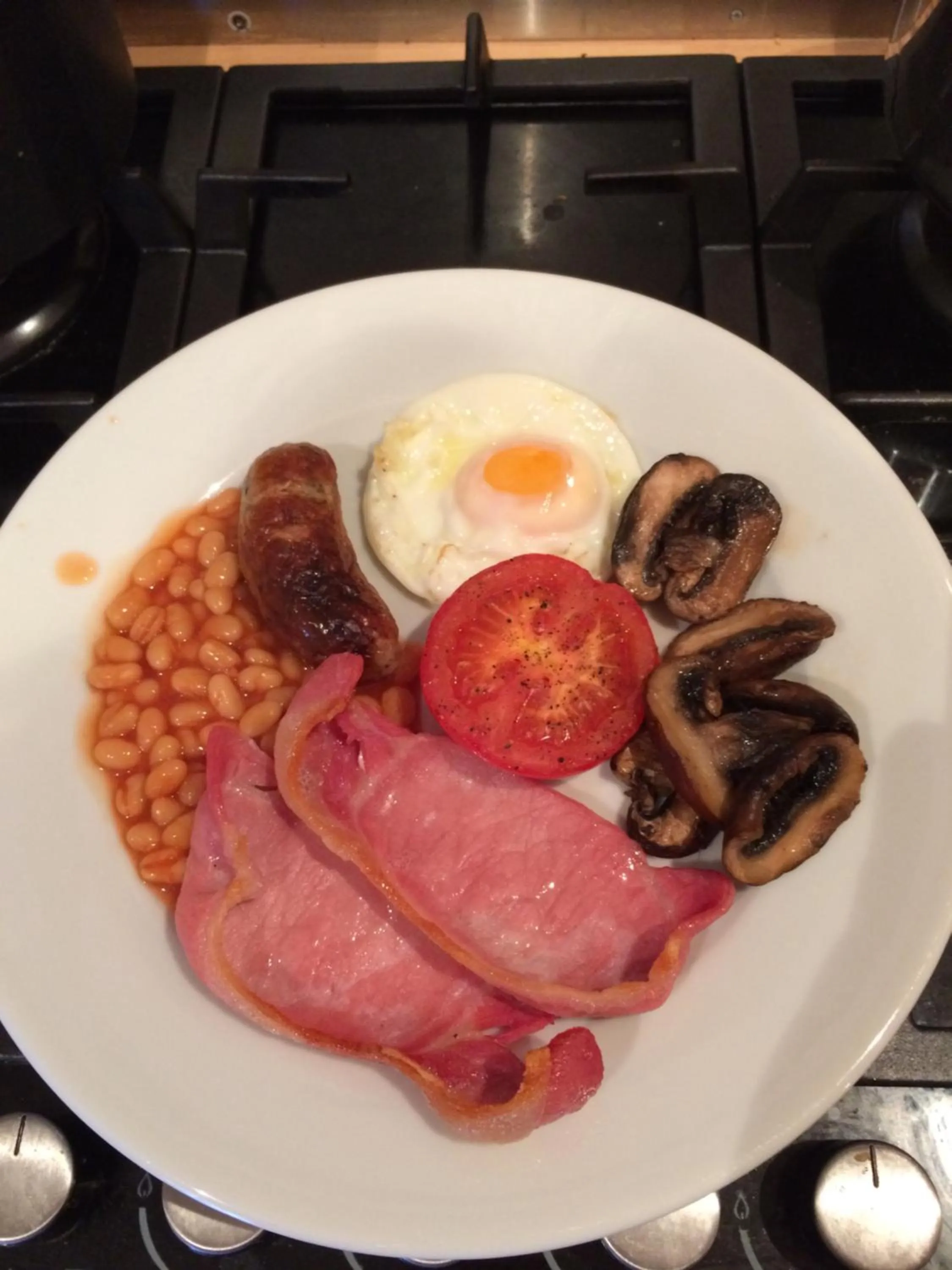 English/Irish breakfast in Acorn Guest House in Hull