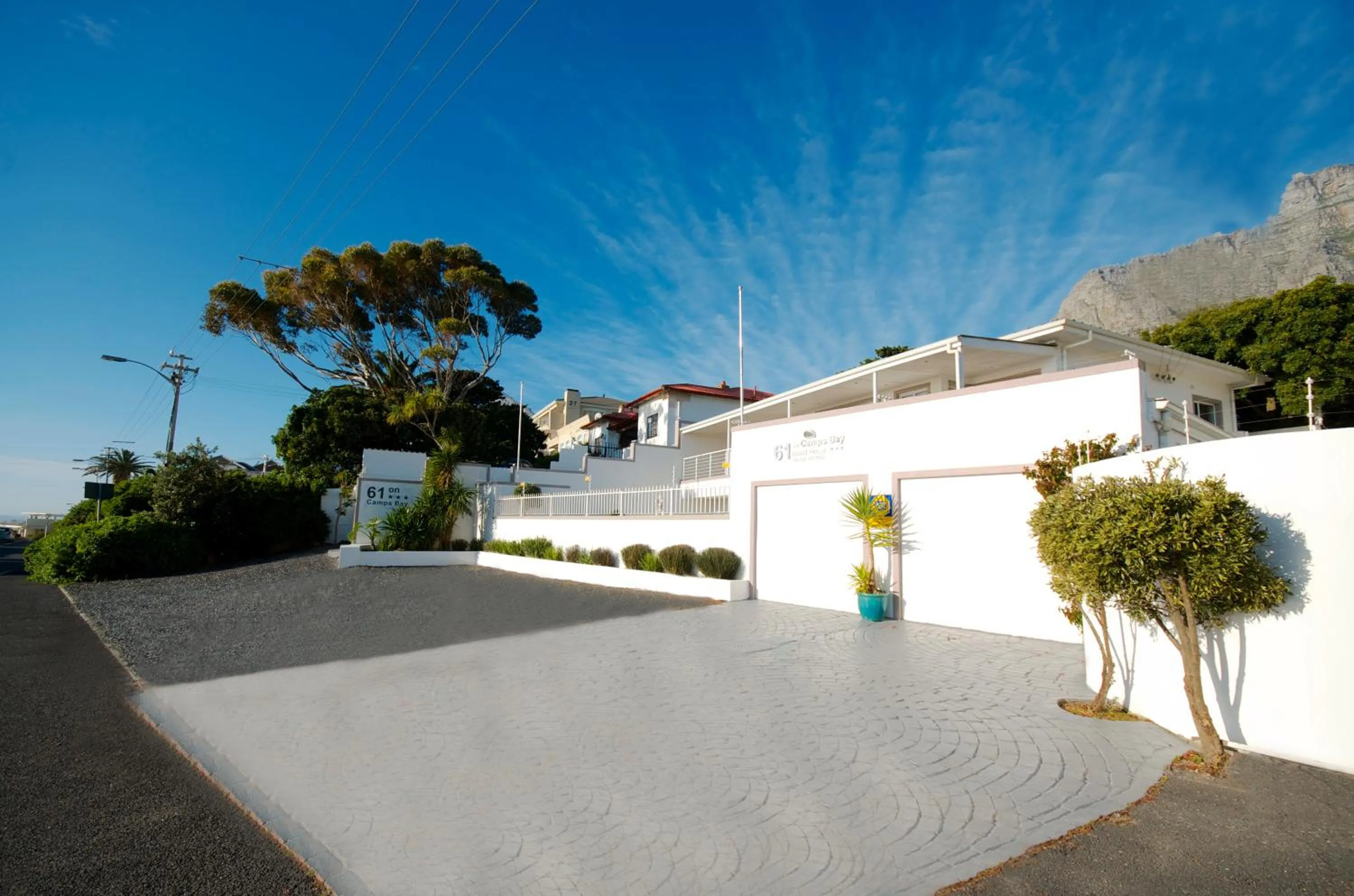 Street view in 61 on Camps Bay
