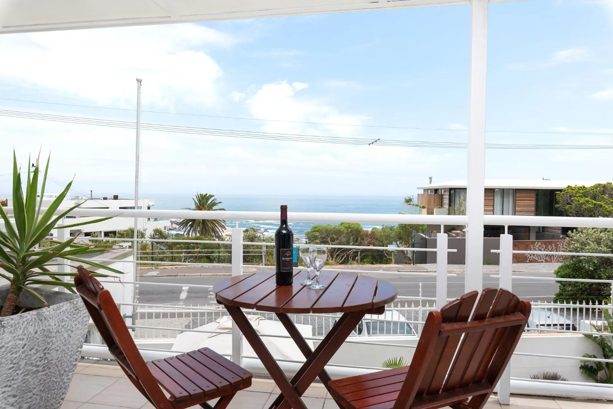Balcony/Terrace in 61 on Camps Bay