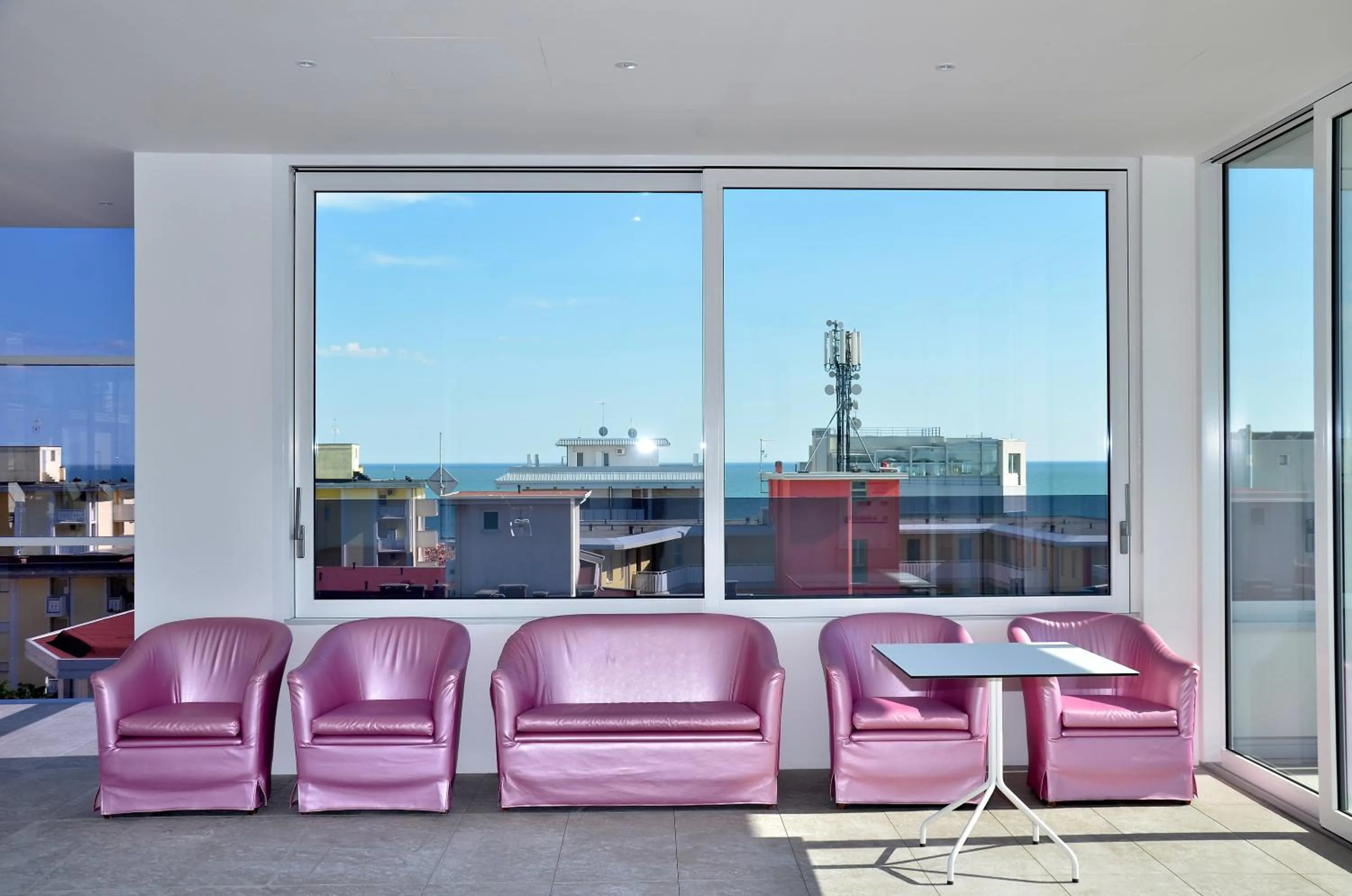 Balcony/Terrace in Hotel Amburgo