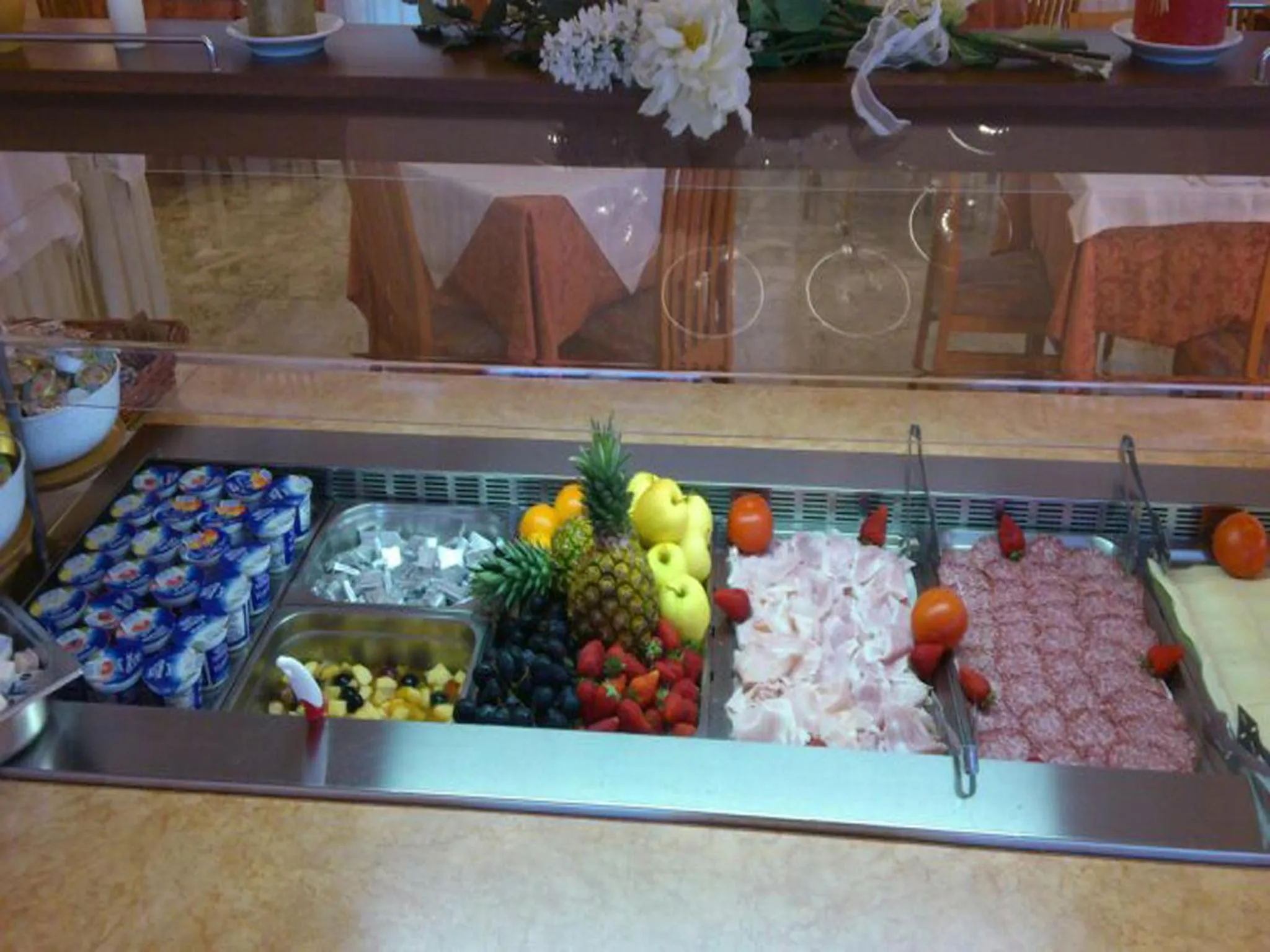 Food close-up in Hotel Amburgo