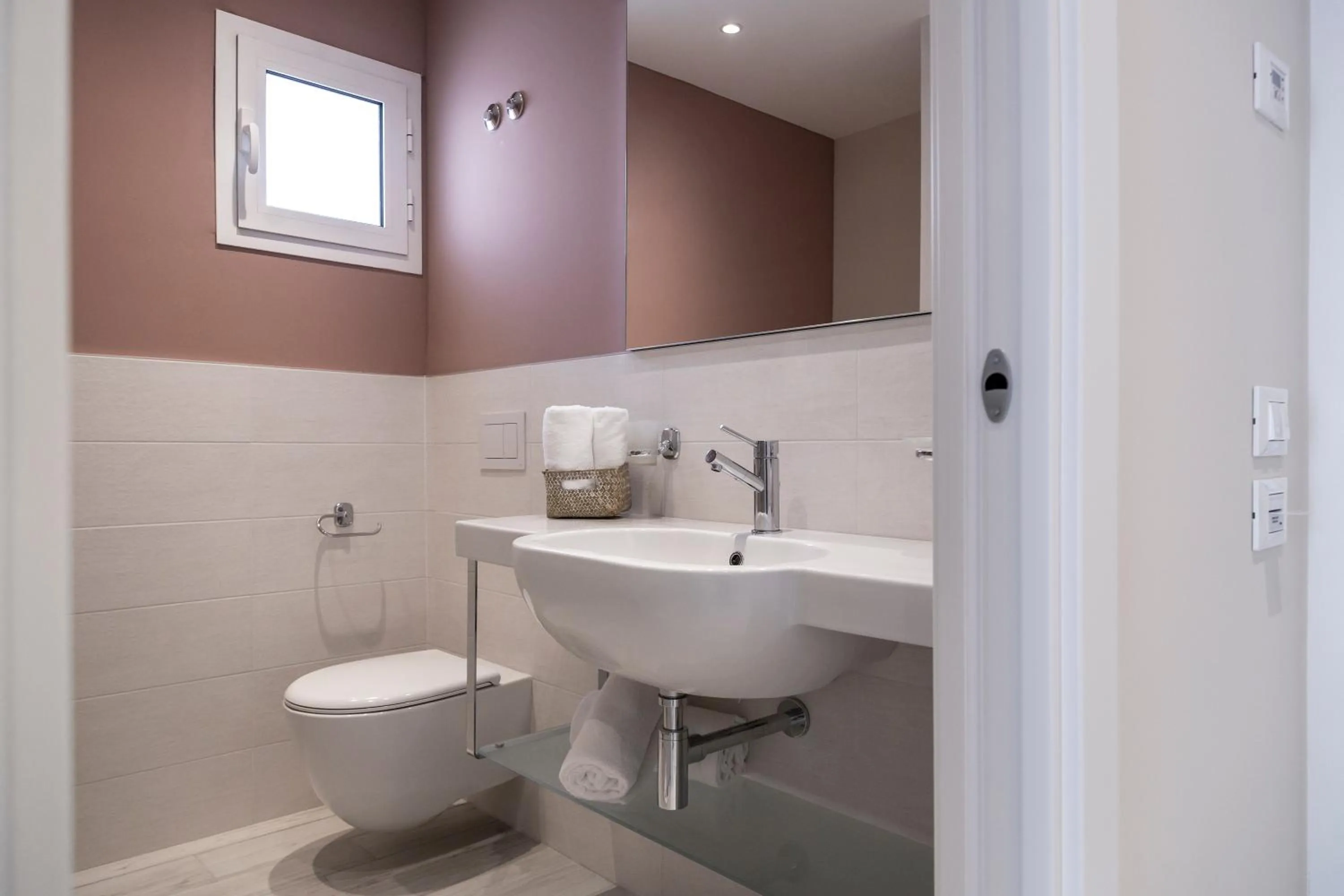 Bathroom in Hotel Amburgo