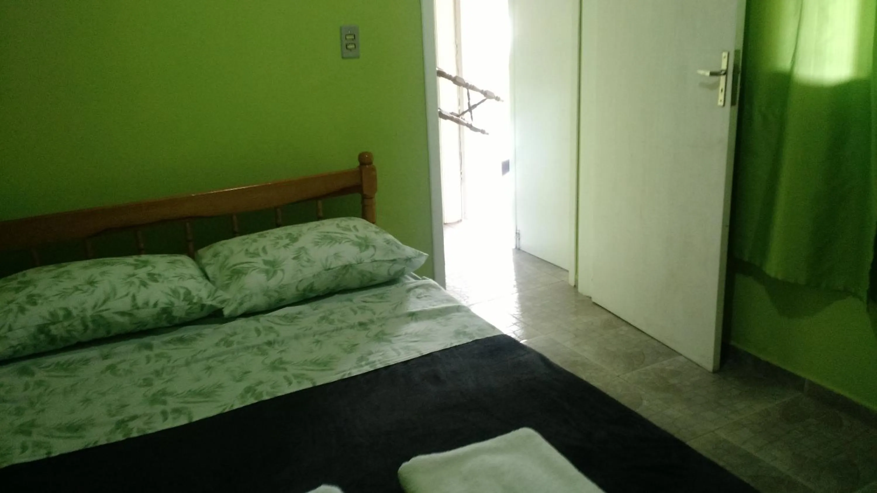 Bed in Pousada Rancho do Nhesko