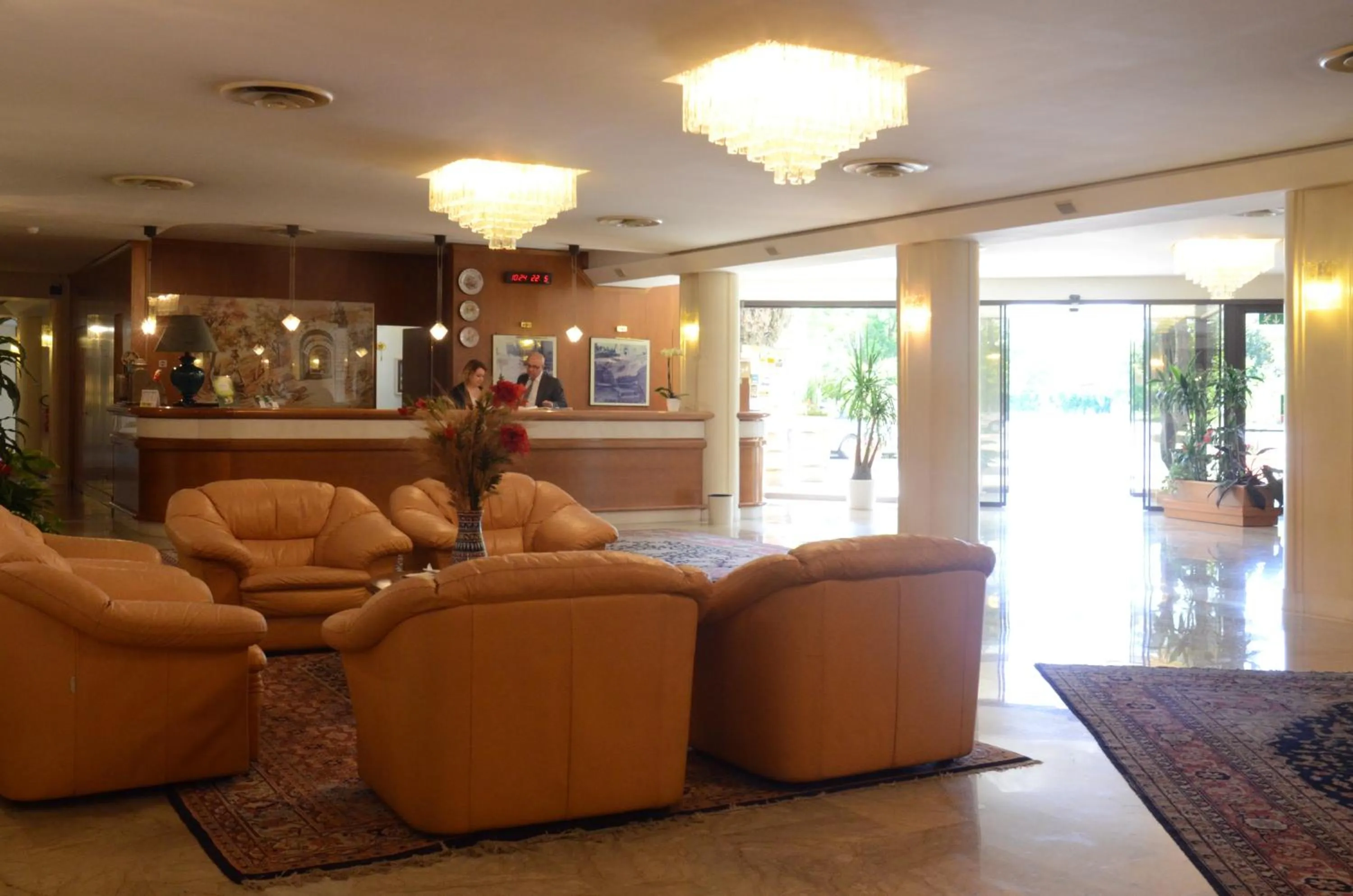 Lobby or reception in Hotel Bassetto