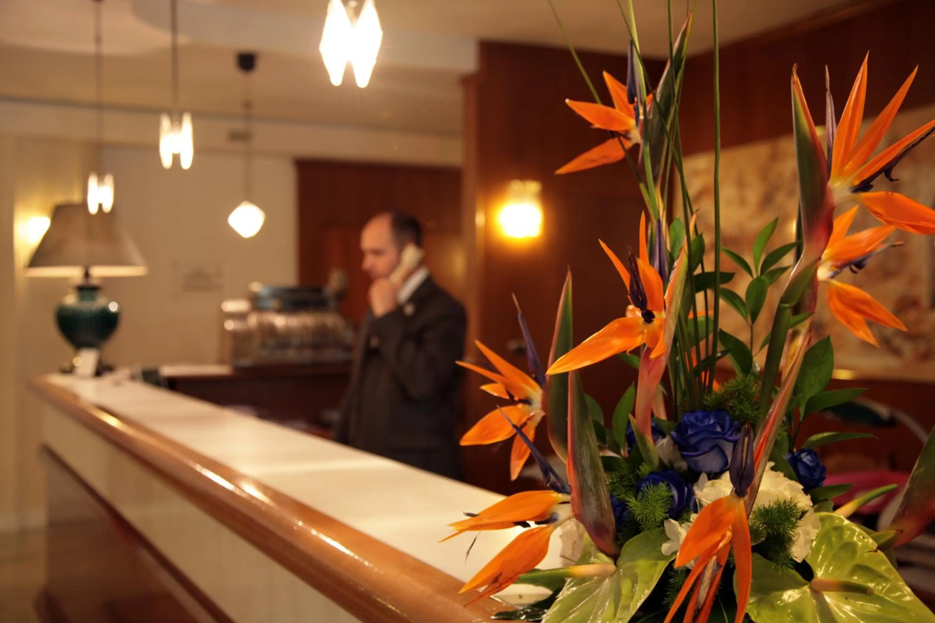 Lobby or reception in Hotel Bassetto