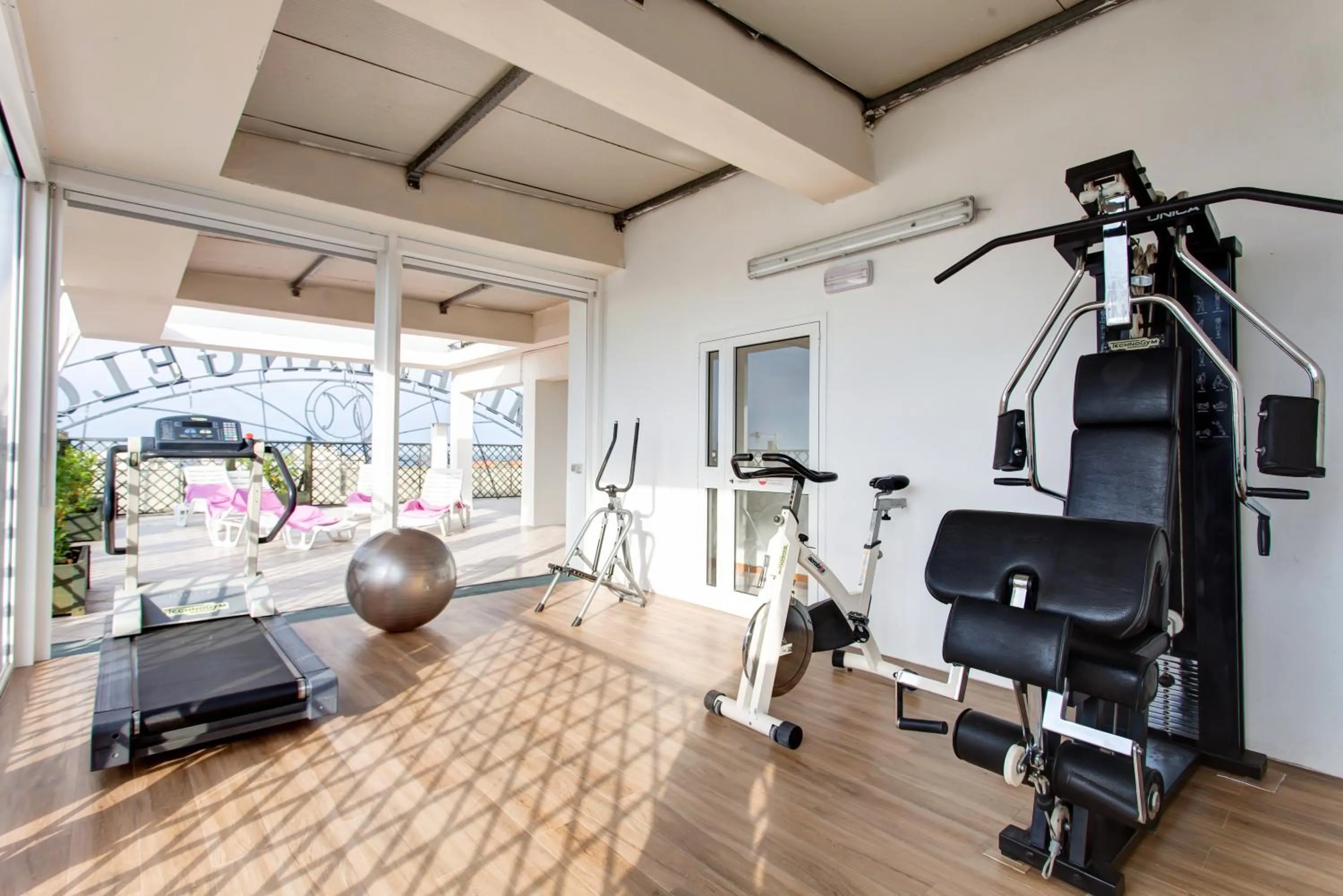 Fitness centre/facilities in Michelangelo Cesenatico